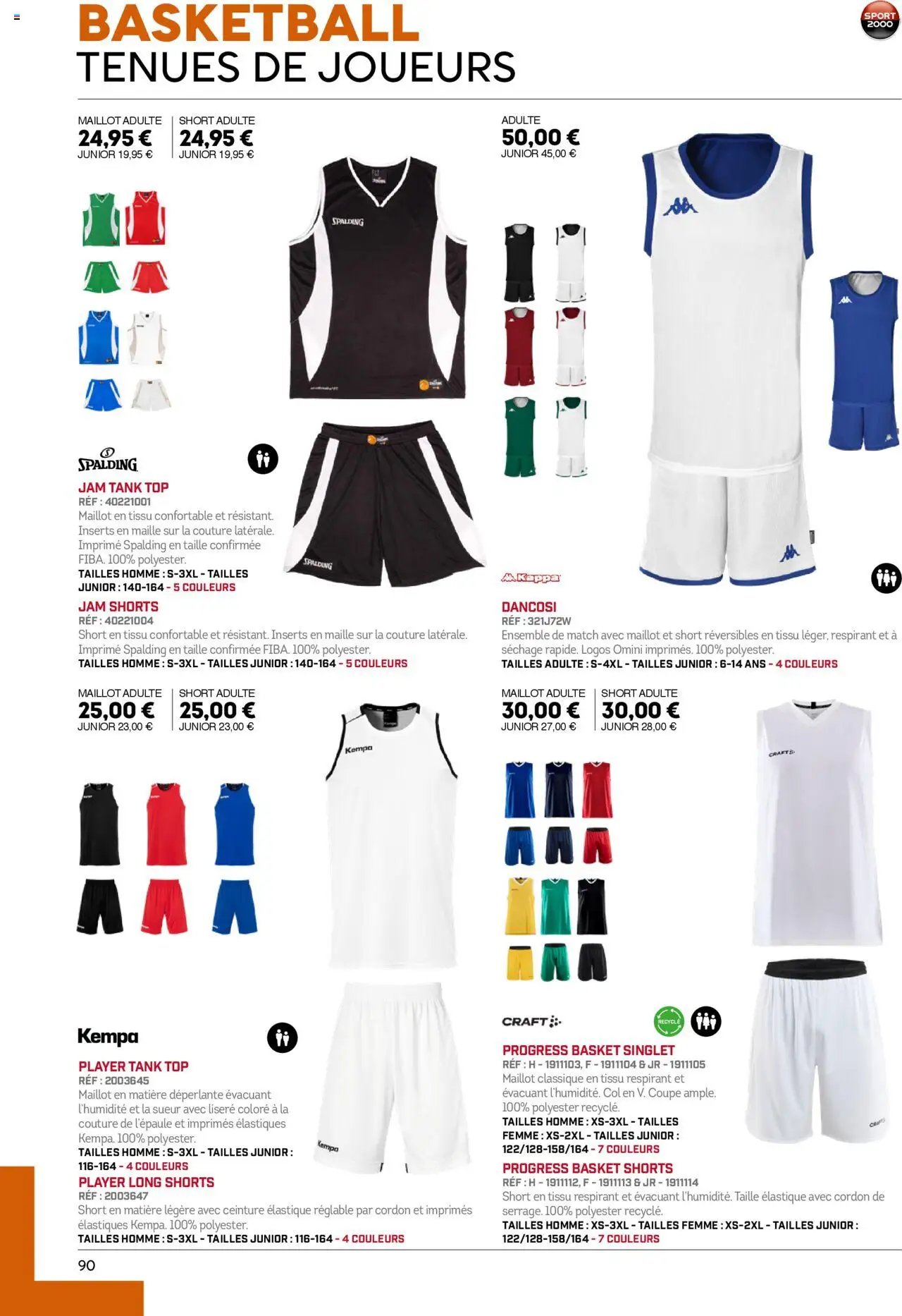 Sport 2000 catalogue à partir du 01/06/2025 Brochure