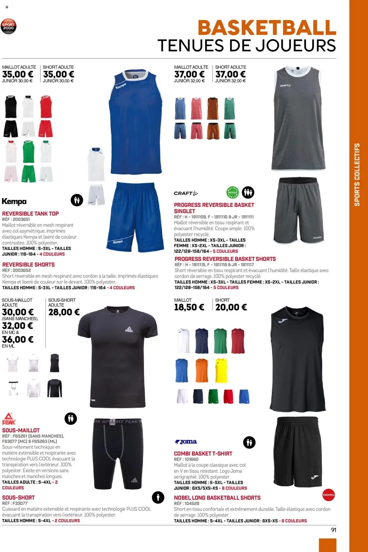 Sport 2000 catalogue à partir du 01/06/2025 Brochure
