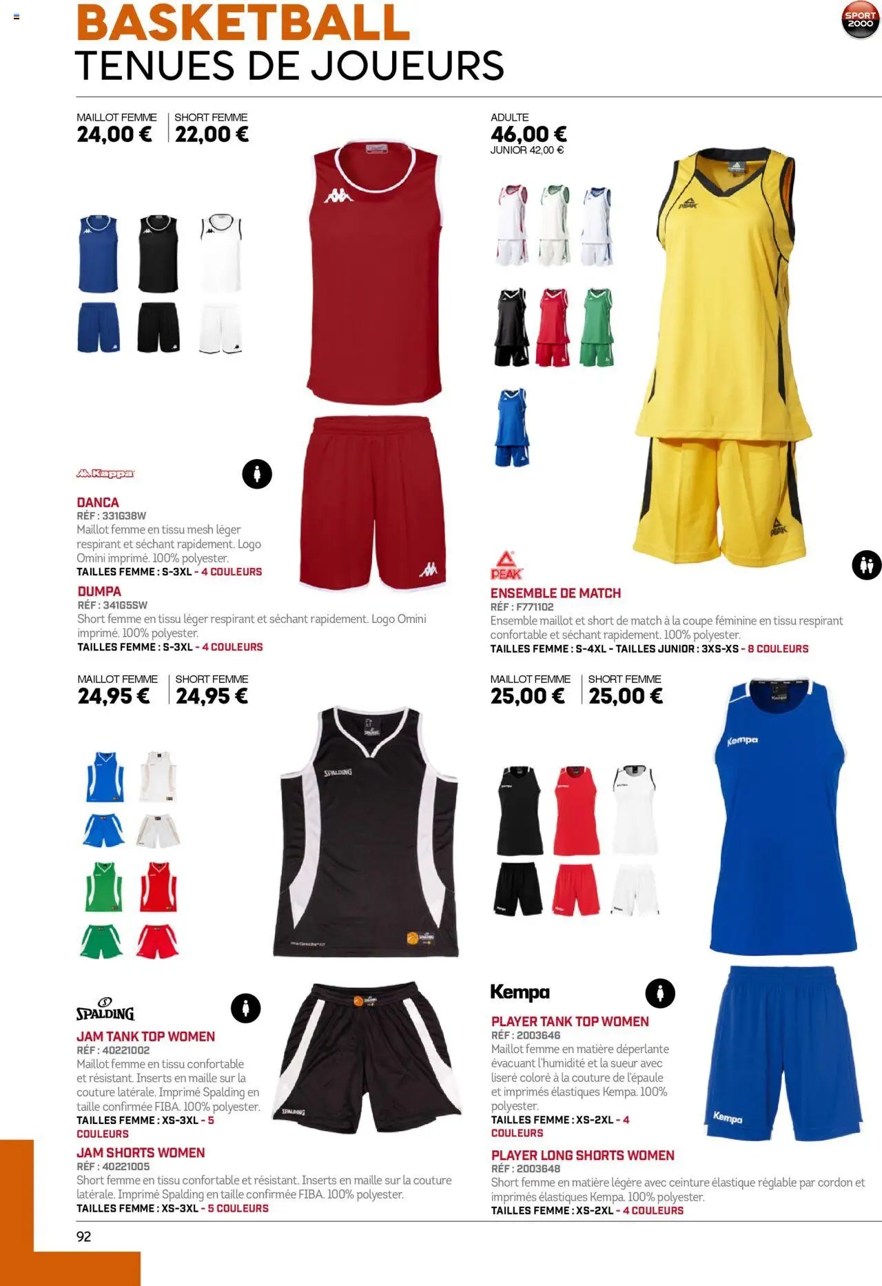 Sport 2000 catalogue à partir du 01/06/2025 Brochure