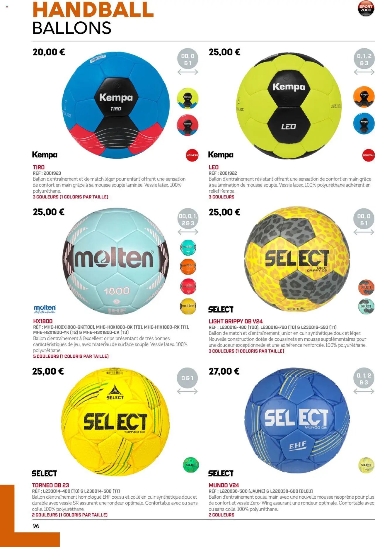 Sport 2000 catalogue à partir du 01/06/2025 Brochure