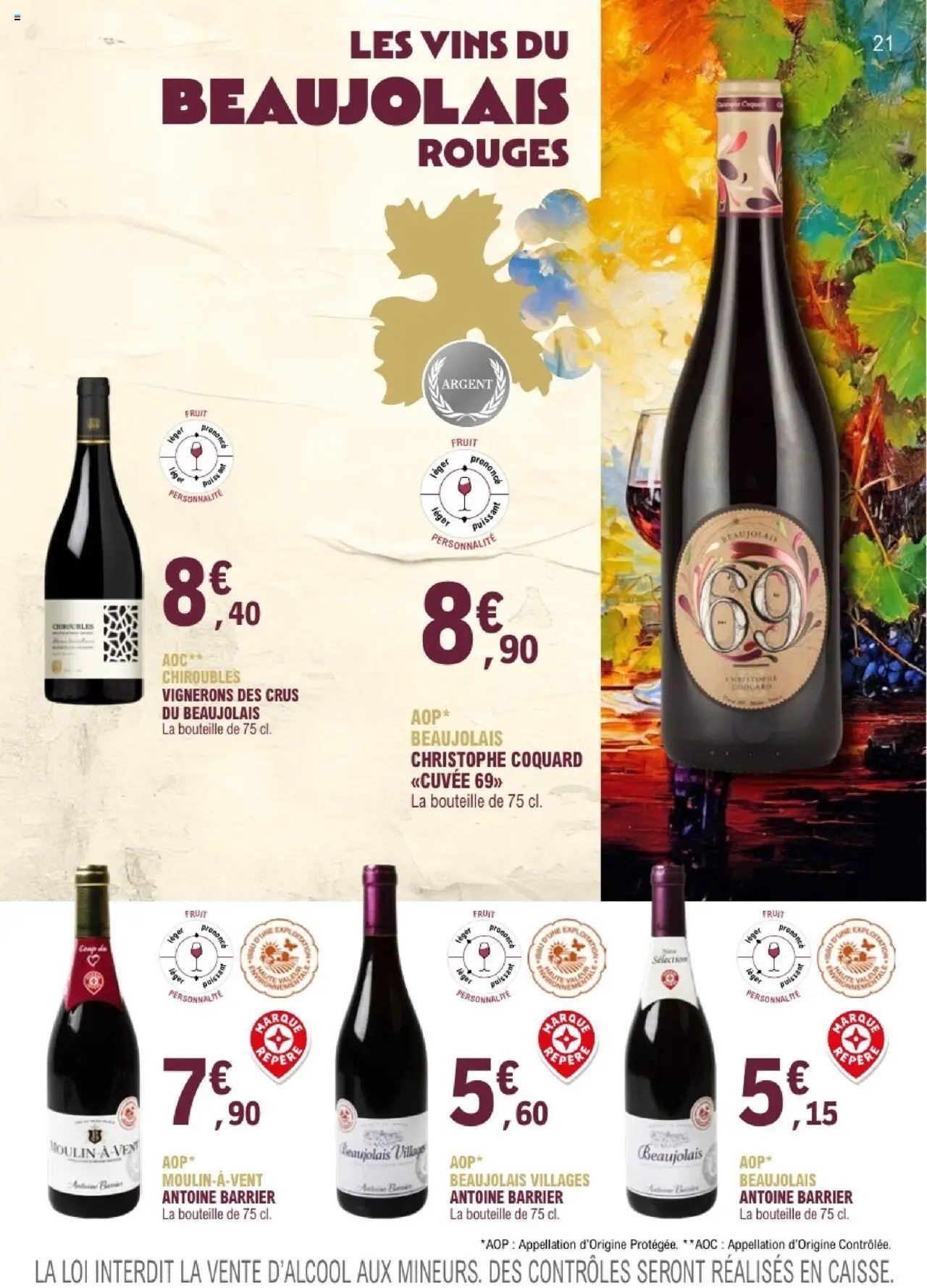 E.Leclerc catalogue à partir du 01/09/2025 Le guide des vins