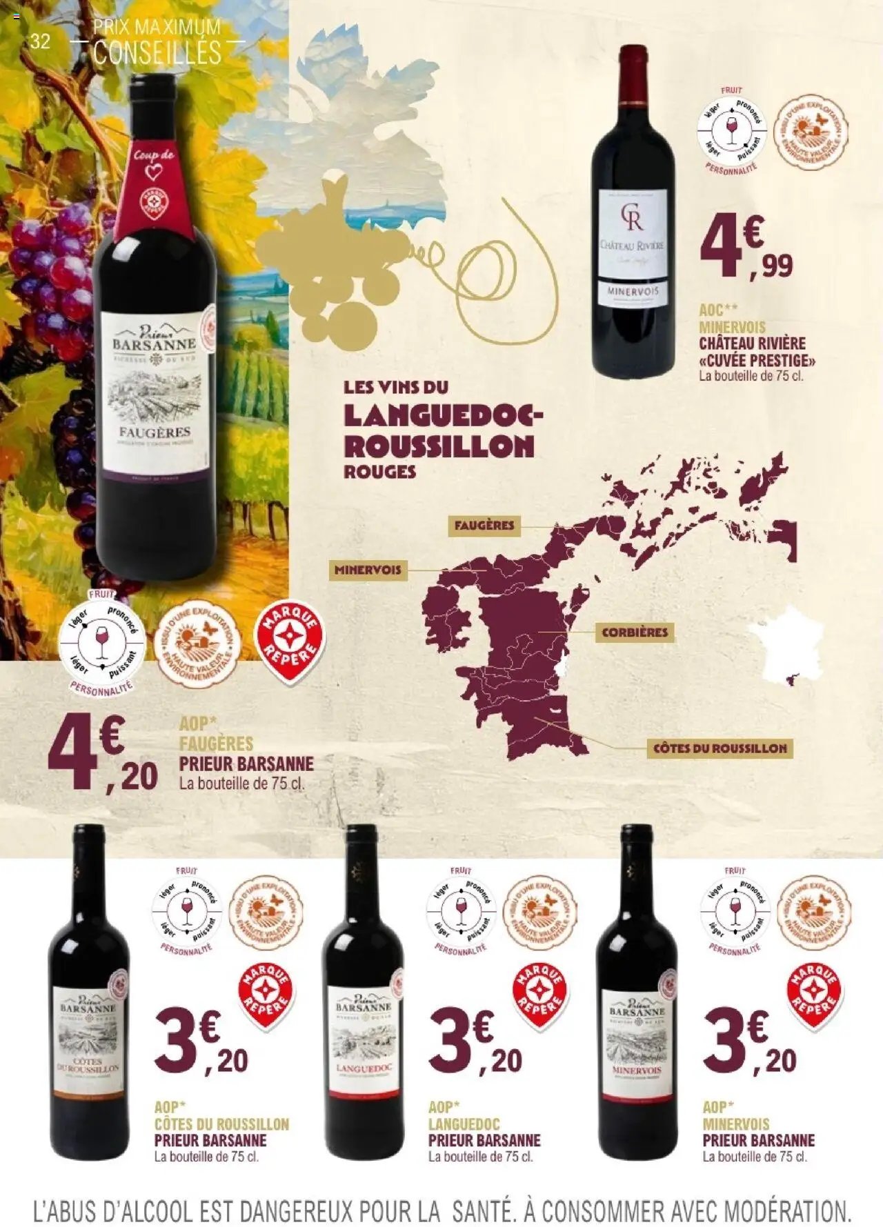 E.Leclerc catalogue à partir du 01/09/2025 Le guide des vins