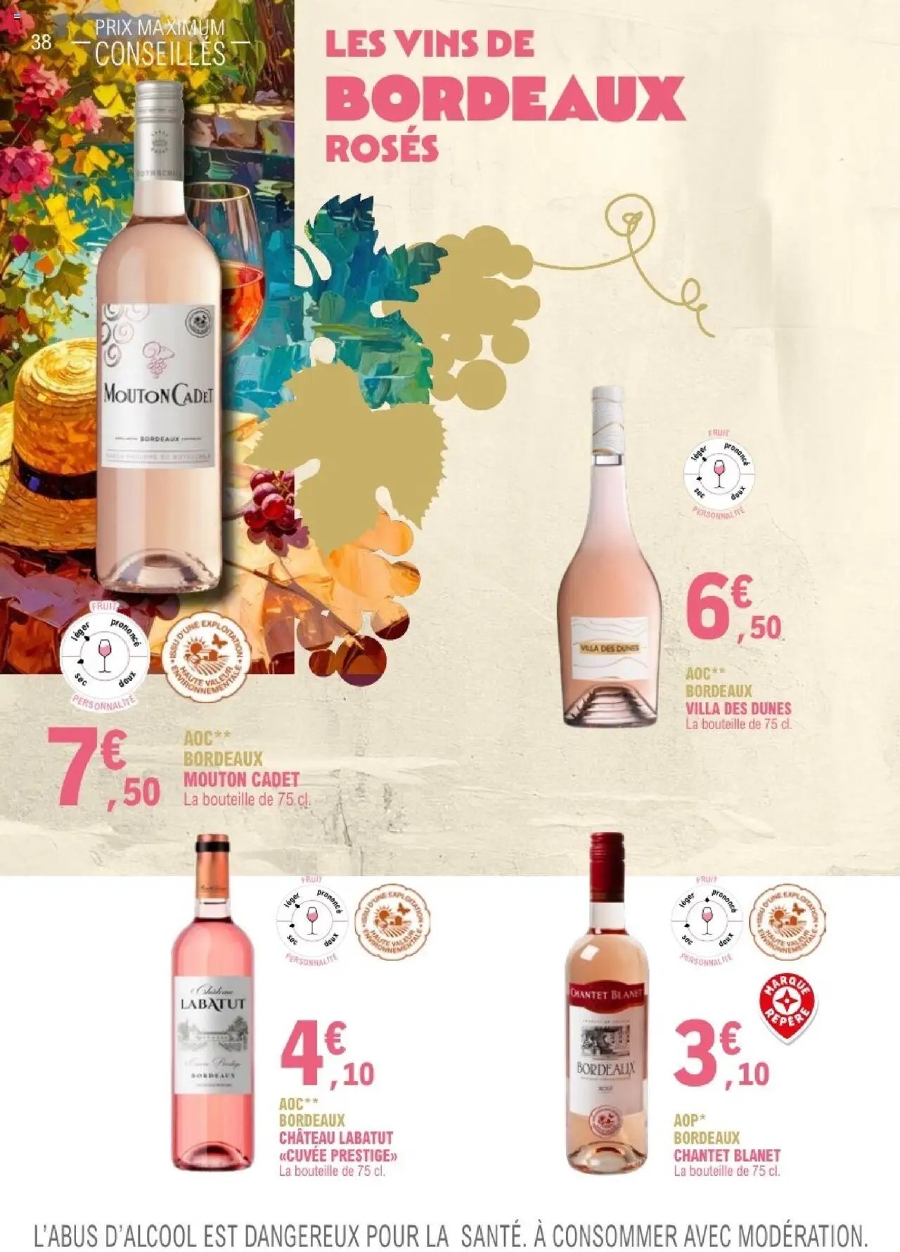 E.Leclerc catalogue à partir du 01/09/2025 Le guide des vins