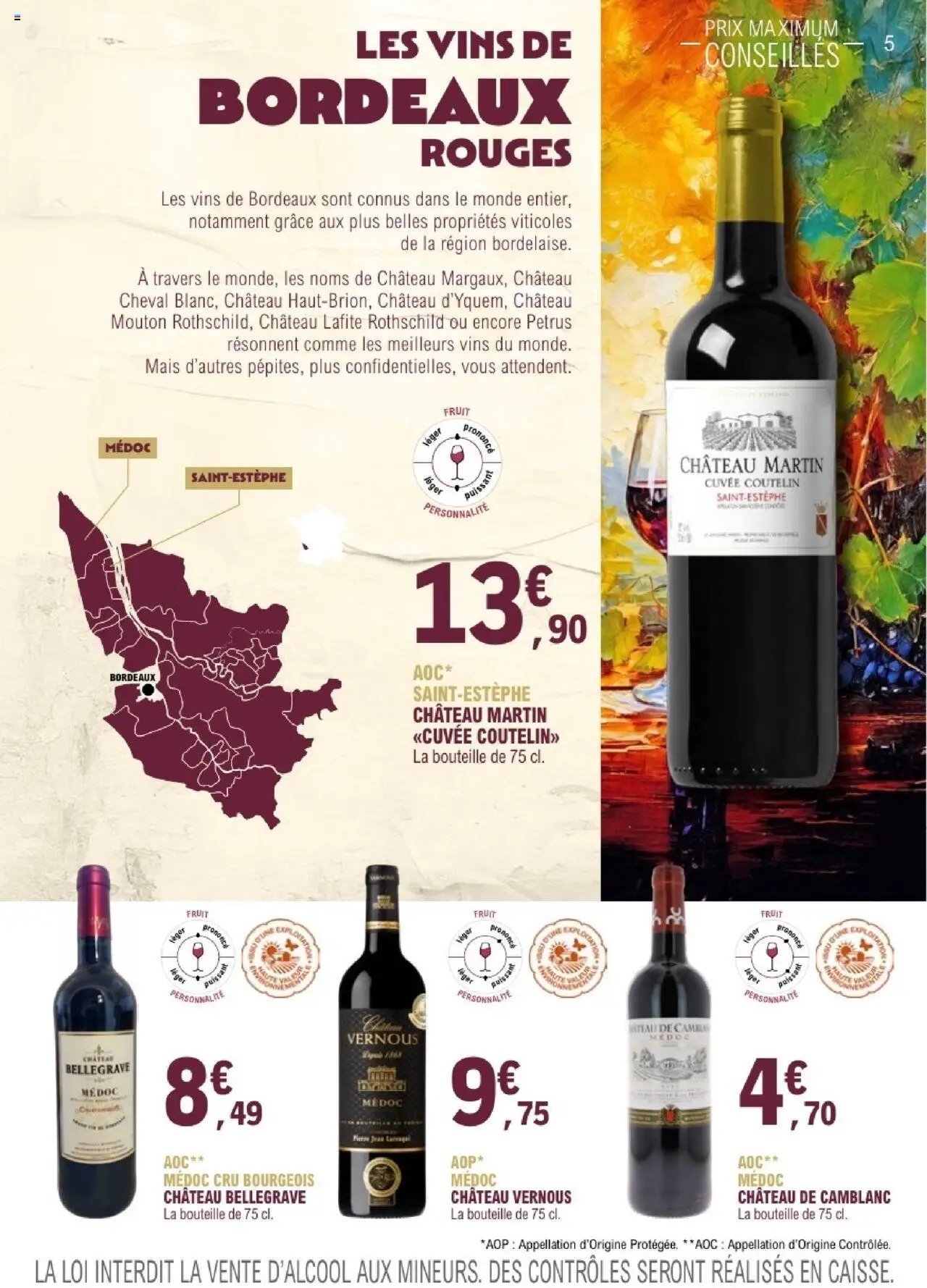E.Leclerc catalogue à partir du 01/09/2025 Le guide des vins