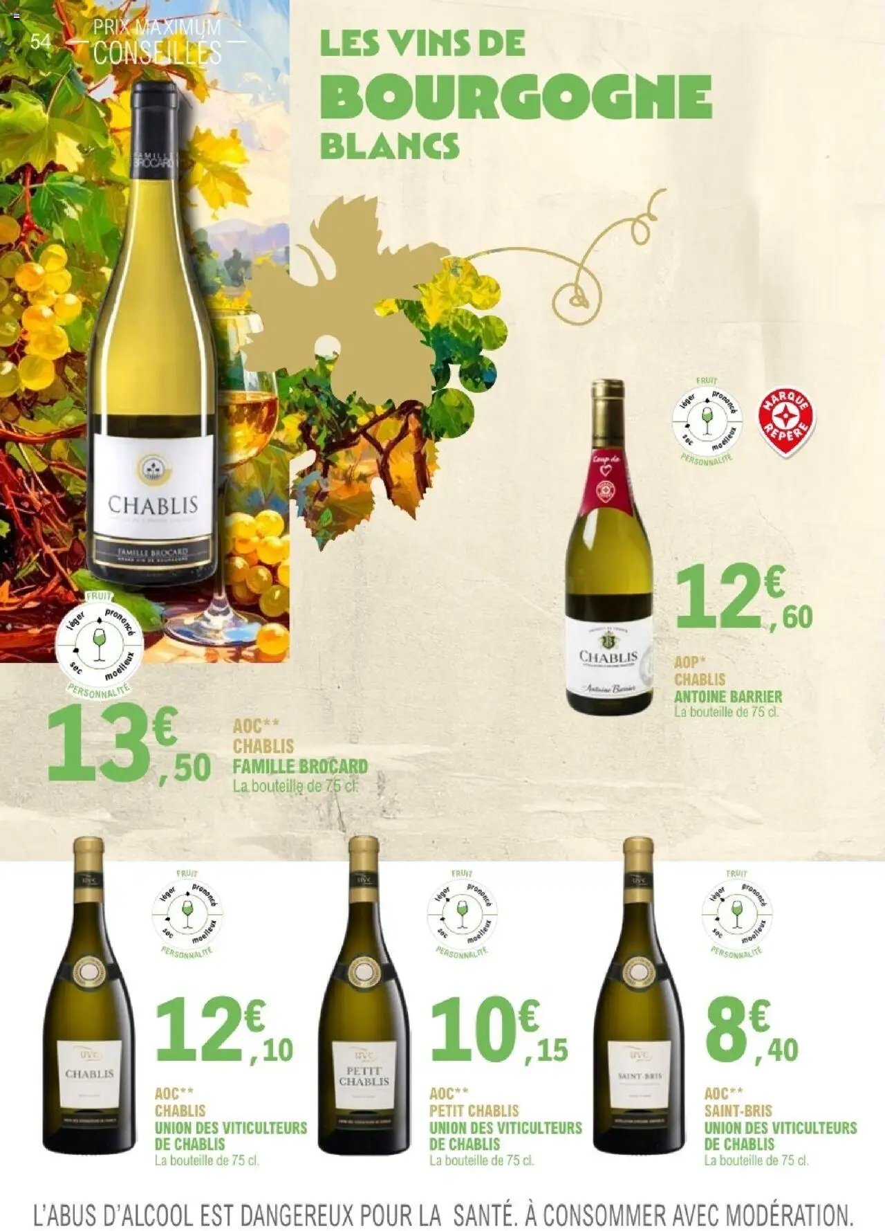 E.Leclerc catalogue à partir du 01/09/2025 Le guide des vins