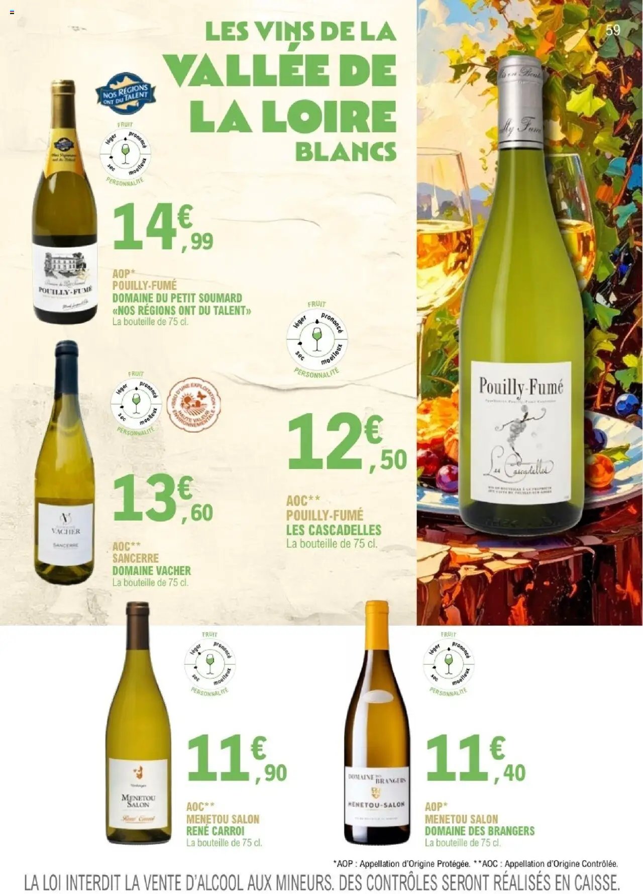 E.Leclerc catalogue à partir du 01/09/2025 Le guide des vins