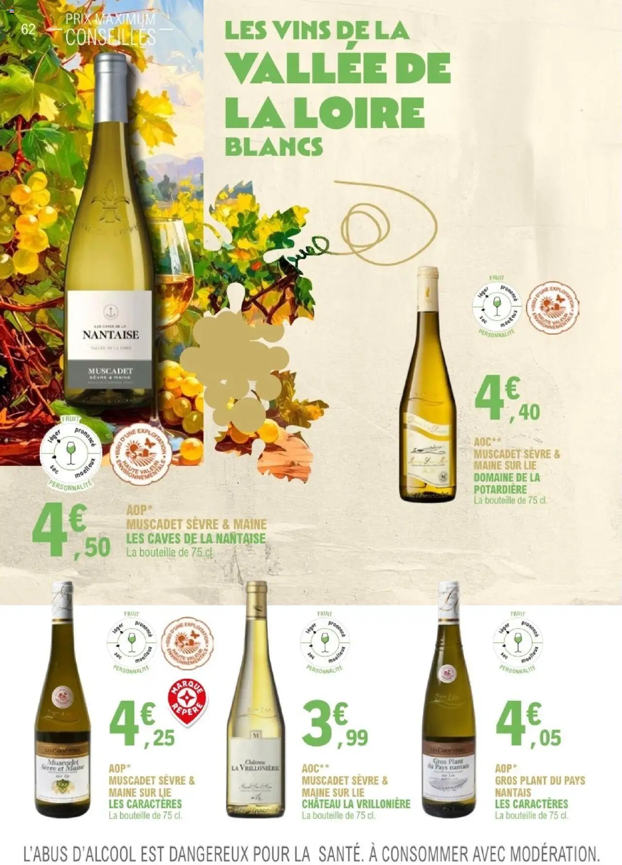 E.Leclerc catalogue à partir du 01/09/2025 Le guide des vins