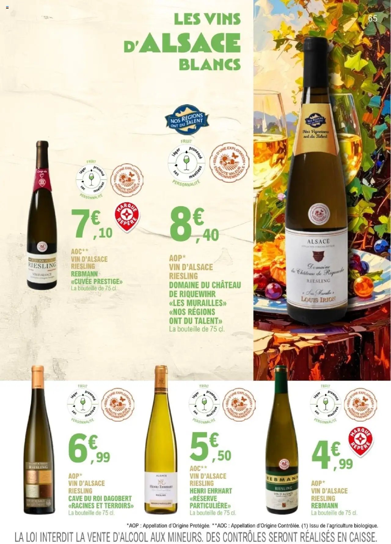 E.Leclerc catalogue à partir du 01/09/2025 Le guide des vins