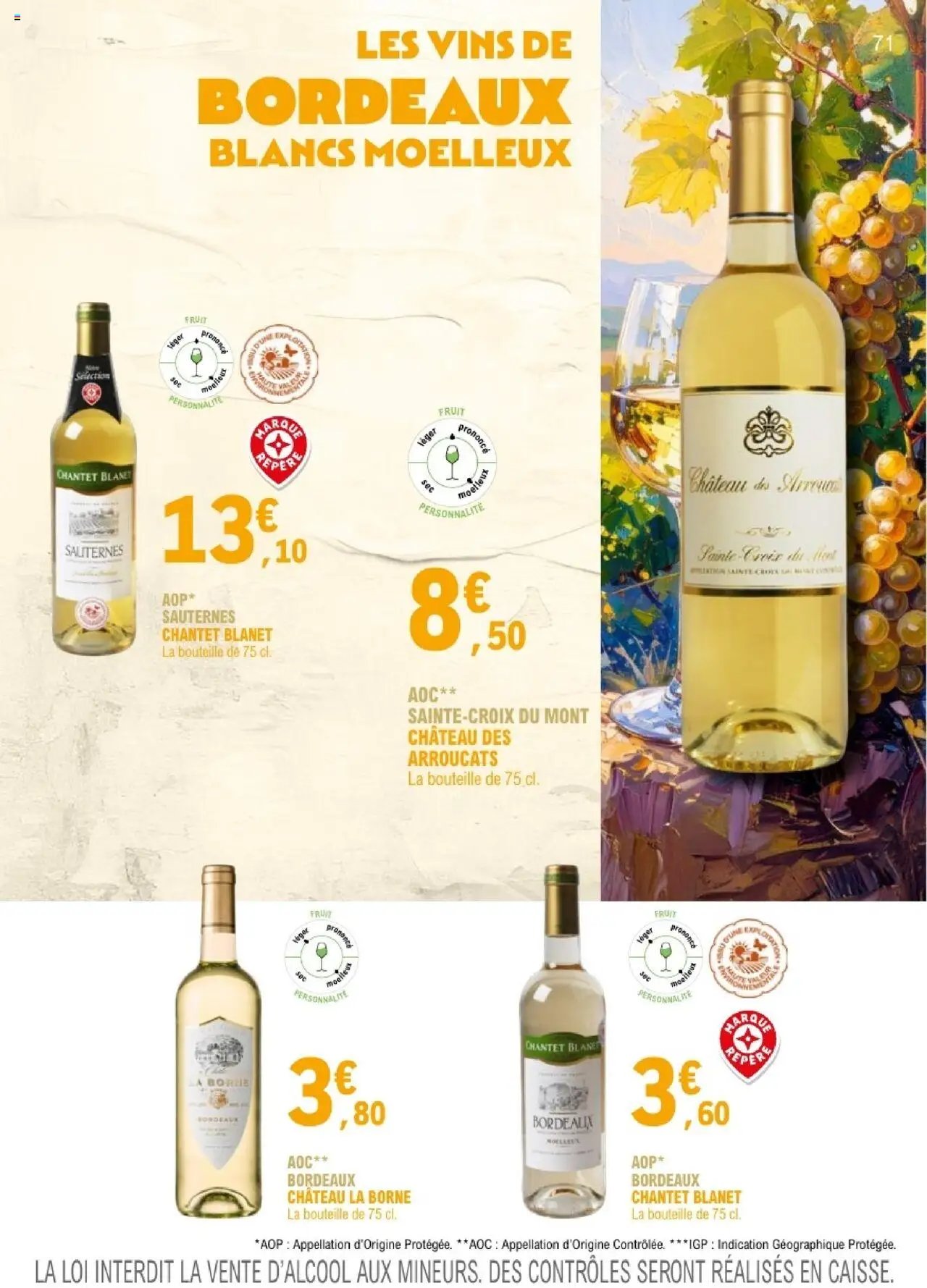 E.Leclerc catalogue à partir du 01/09/2025 Le guide des vins
