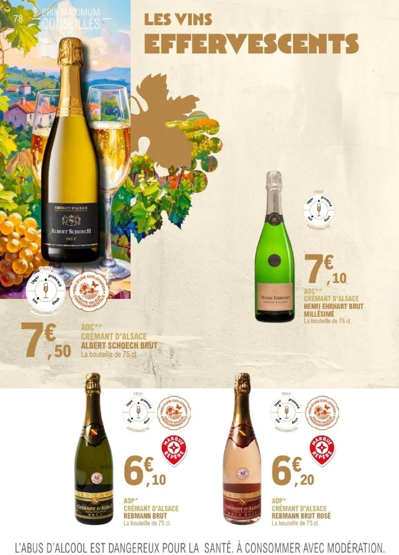 E.Leclerc catalogue à partir du 01/09/2025 Le guide des vins