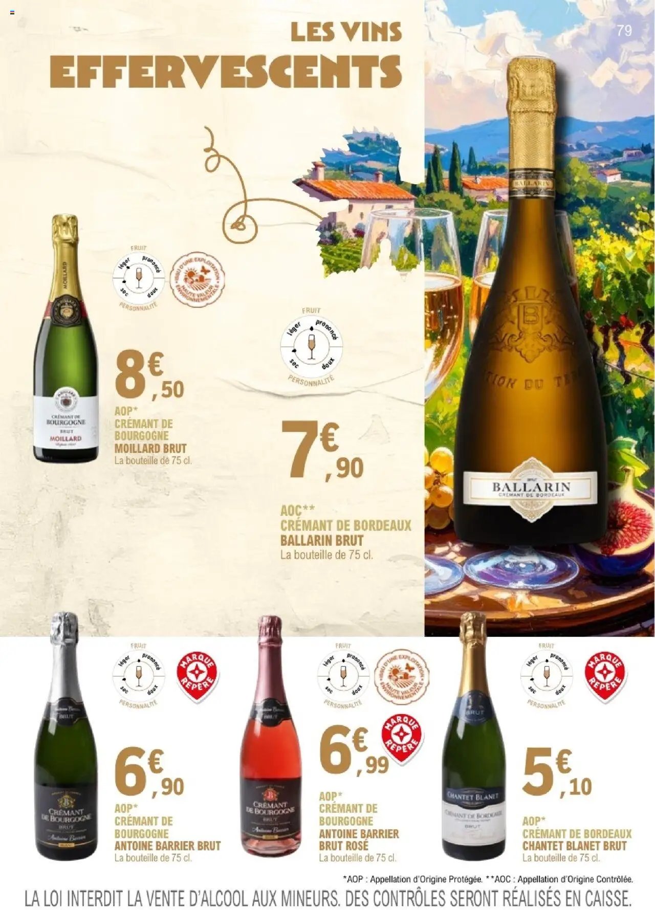 E.Leclerc catalogue à partir du 01/09/2025 Le guide des vins