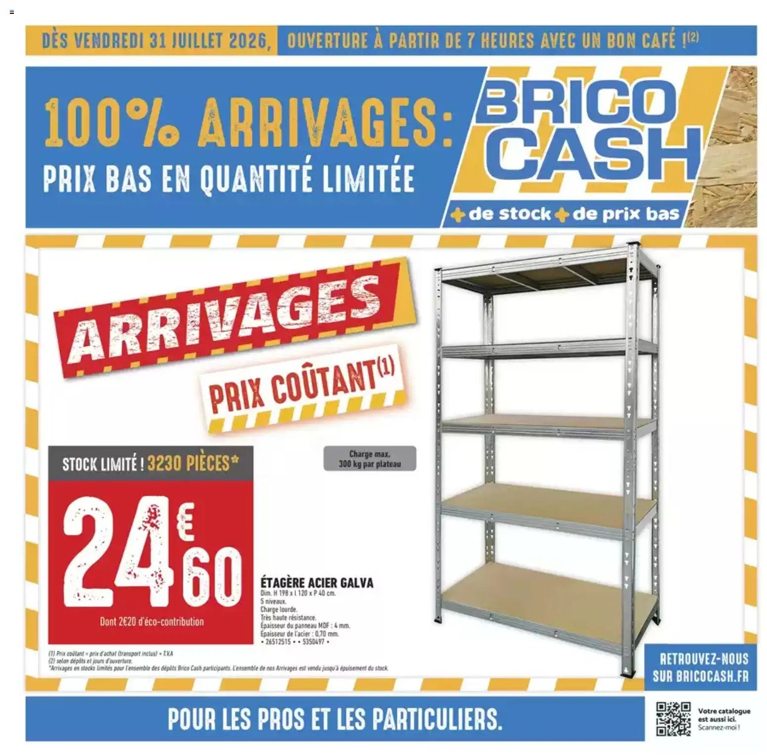 Brico Cash catalogue à partir du 31/07/2026 Brico Cash catalogue