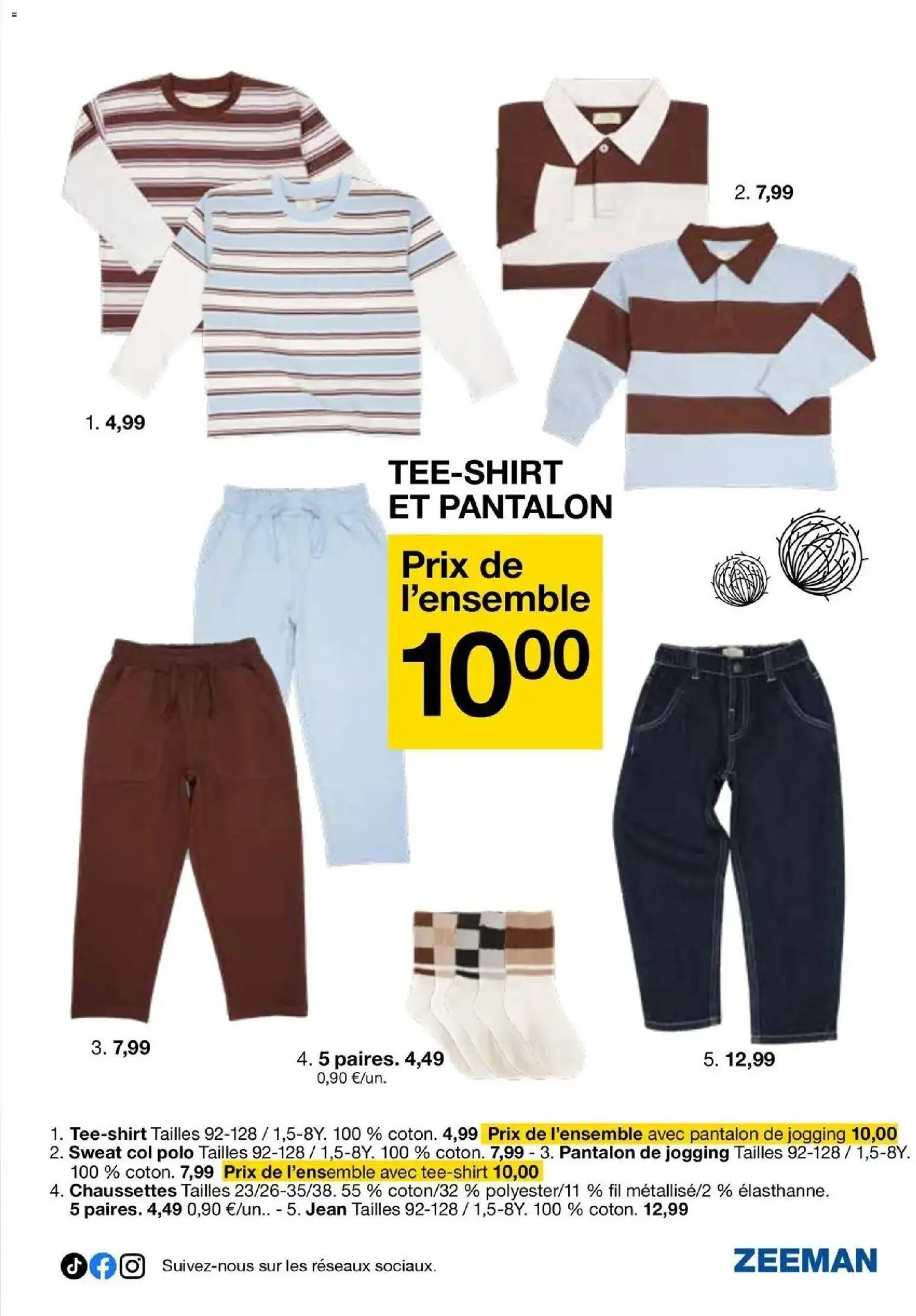 Zeeman catalogue à partir du 08/08/2026 La rentrée avec notre nouvelle collection enfant