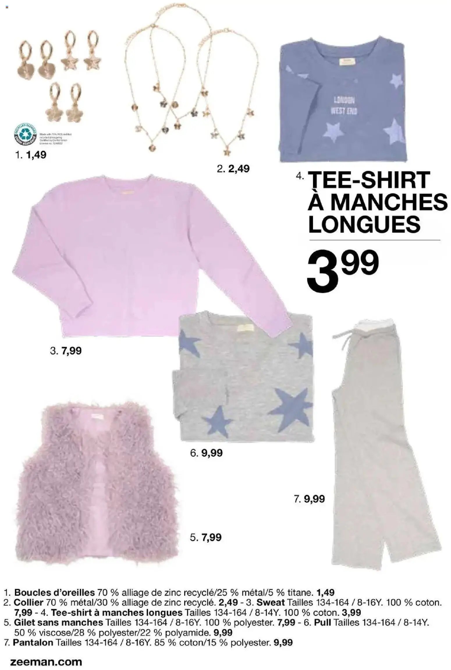 Zeeman catalogue à partir du 08/08/2026 La rentrée avec notre nouvelle collection enfant