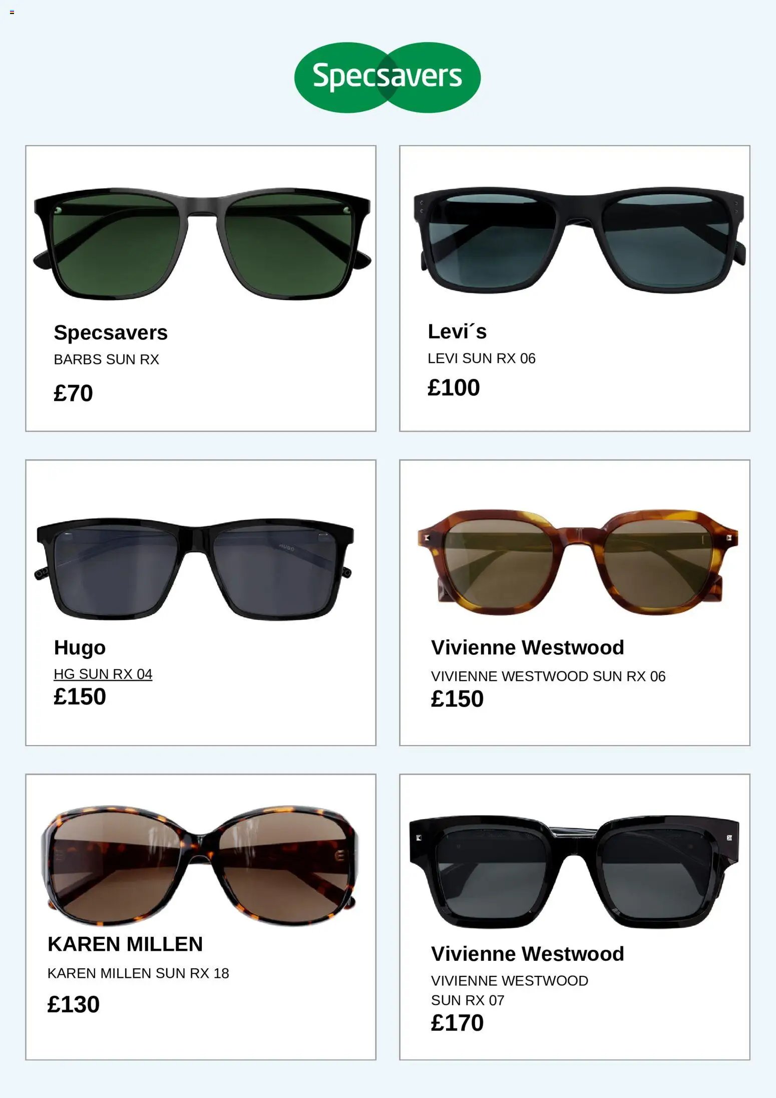Specsavers offer from 04/08/2026 Specsavers - Offers