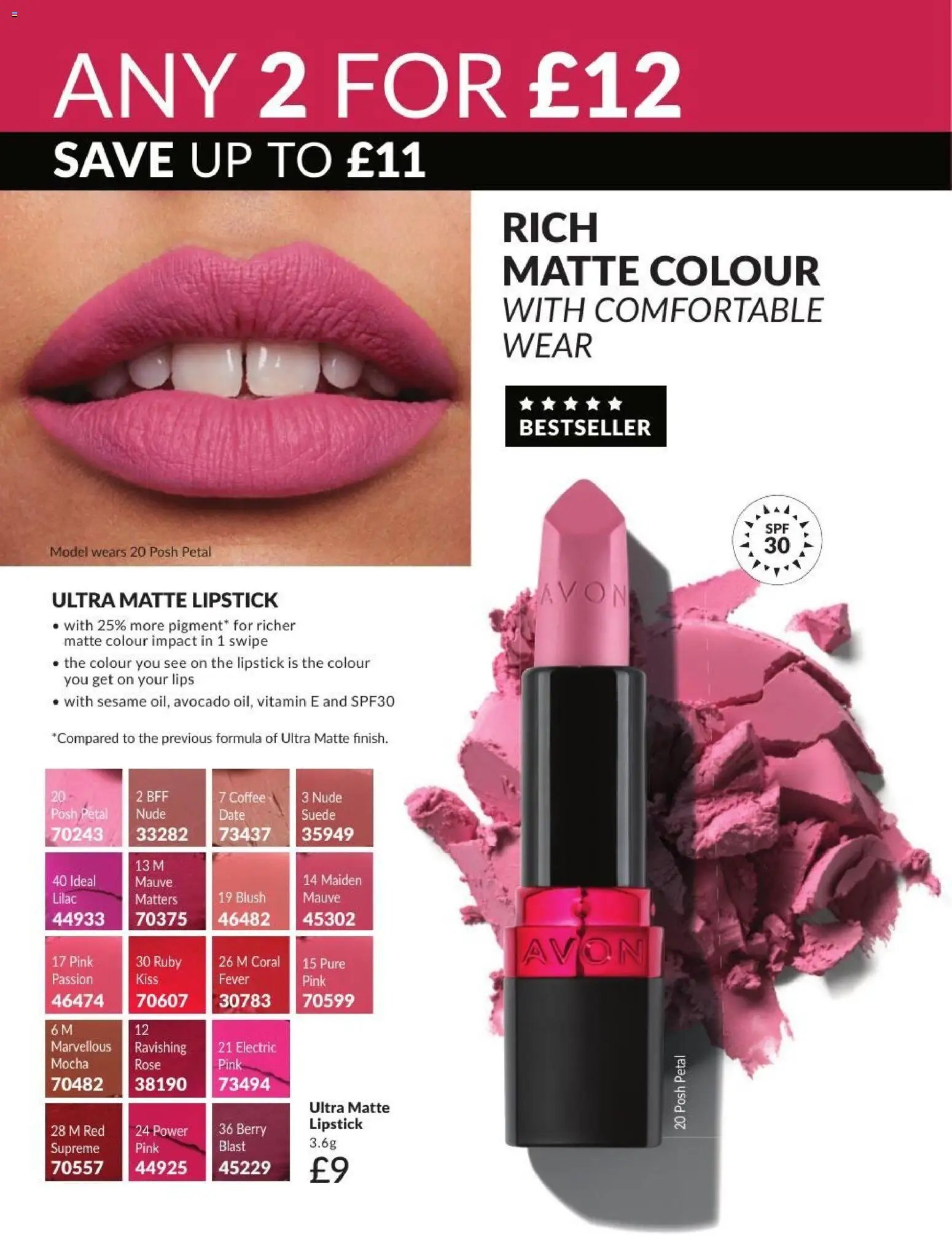 AVON offer from 01/08/2026 AVON - Offers