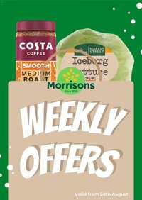 Morrisons offer from 24/08/2026 Weekly offers Morrisons