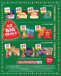 Spar offer from 31/08/2026 Spar - The latest deals at EUROSPAR