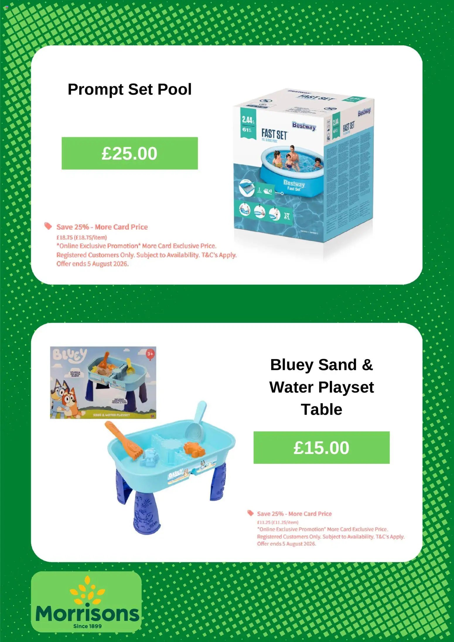 Morrisons offer from 13/07/2026 Weekly offers Morrisons