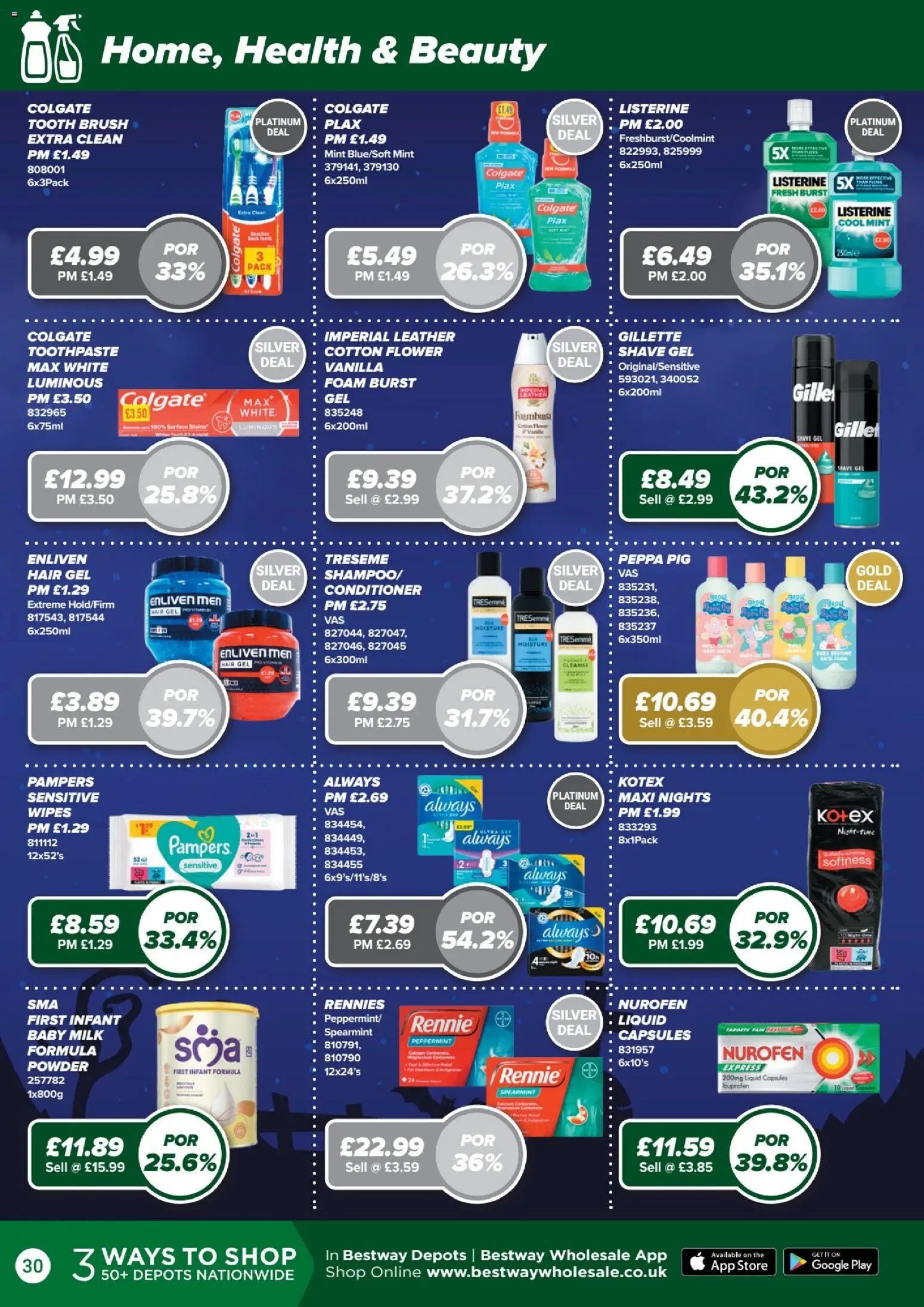 Bestway offer from 11/09/2026 Bestway - The Big Deals Brochure