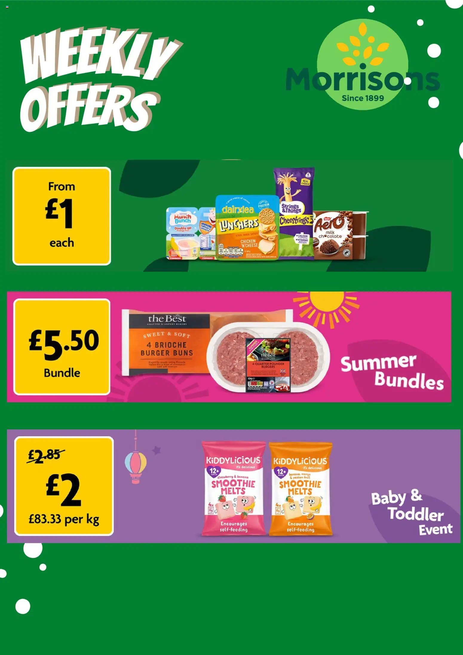 Morrisons offer from 31/08/2026 Weekly offers Morrisons