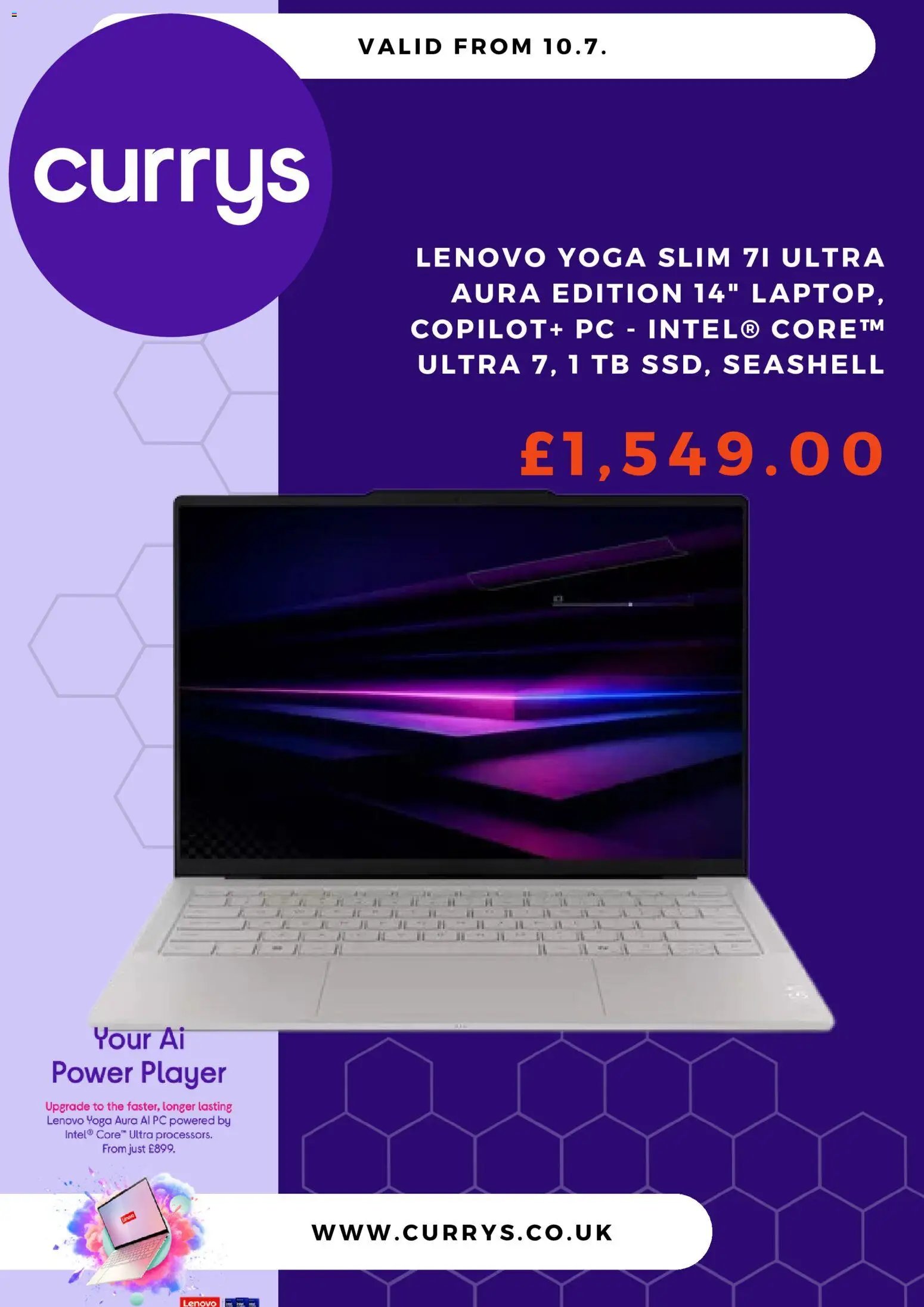 Currys PC World offer from 10/07/2026 Currys PC World - Offers