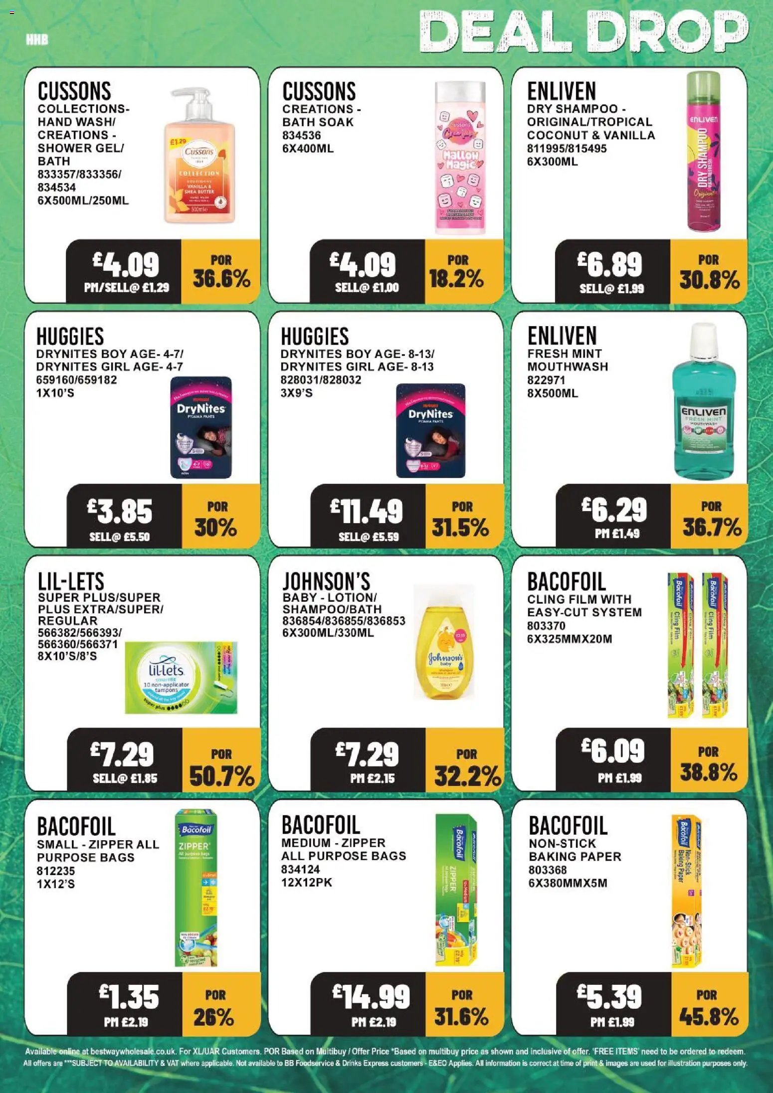 Bestway offer from 30/09/2026 Bestway - 7 Days Delivered only Deals