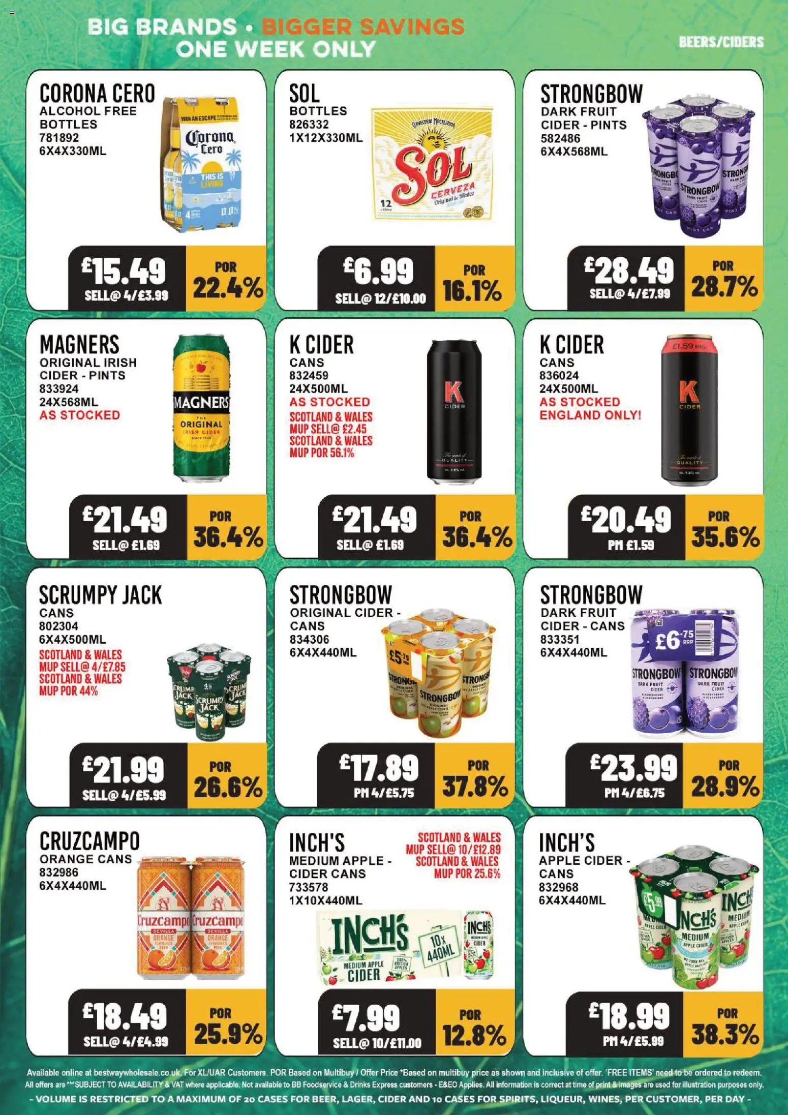 Bestway offer from 30/09/2026 Bestway - 7 Days Delivered only Deals