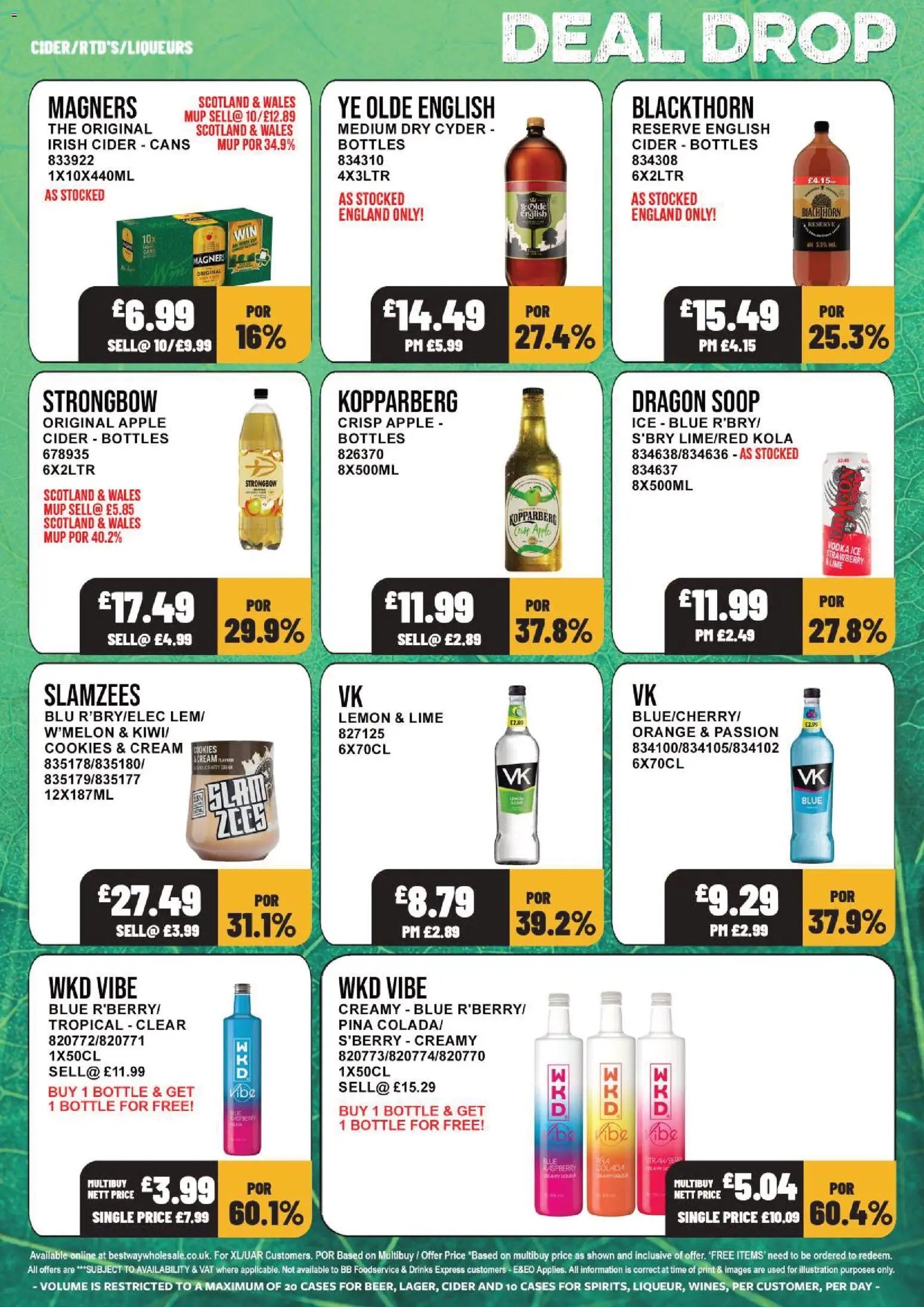 Bestway offer from 30/09/2026 Bestway - 7 Days Delivered only Deals
