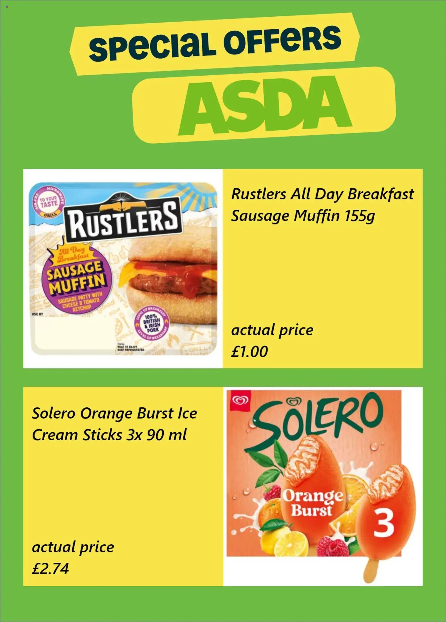 Asda offer from 02/06/2026 Asda Weekly offers