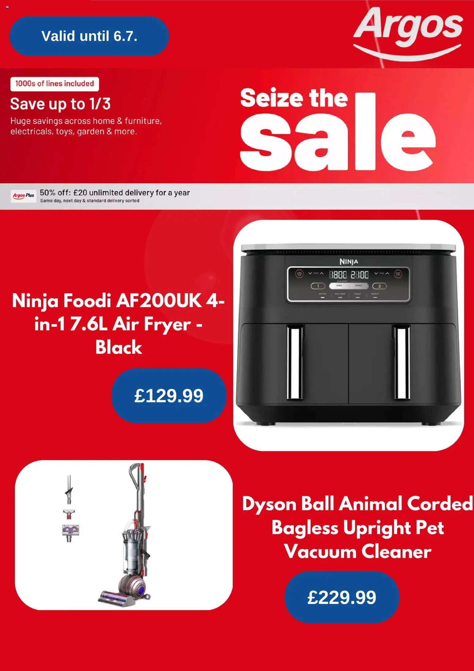 Argos offer from 30/06/2026 Argos catalogue