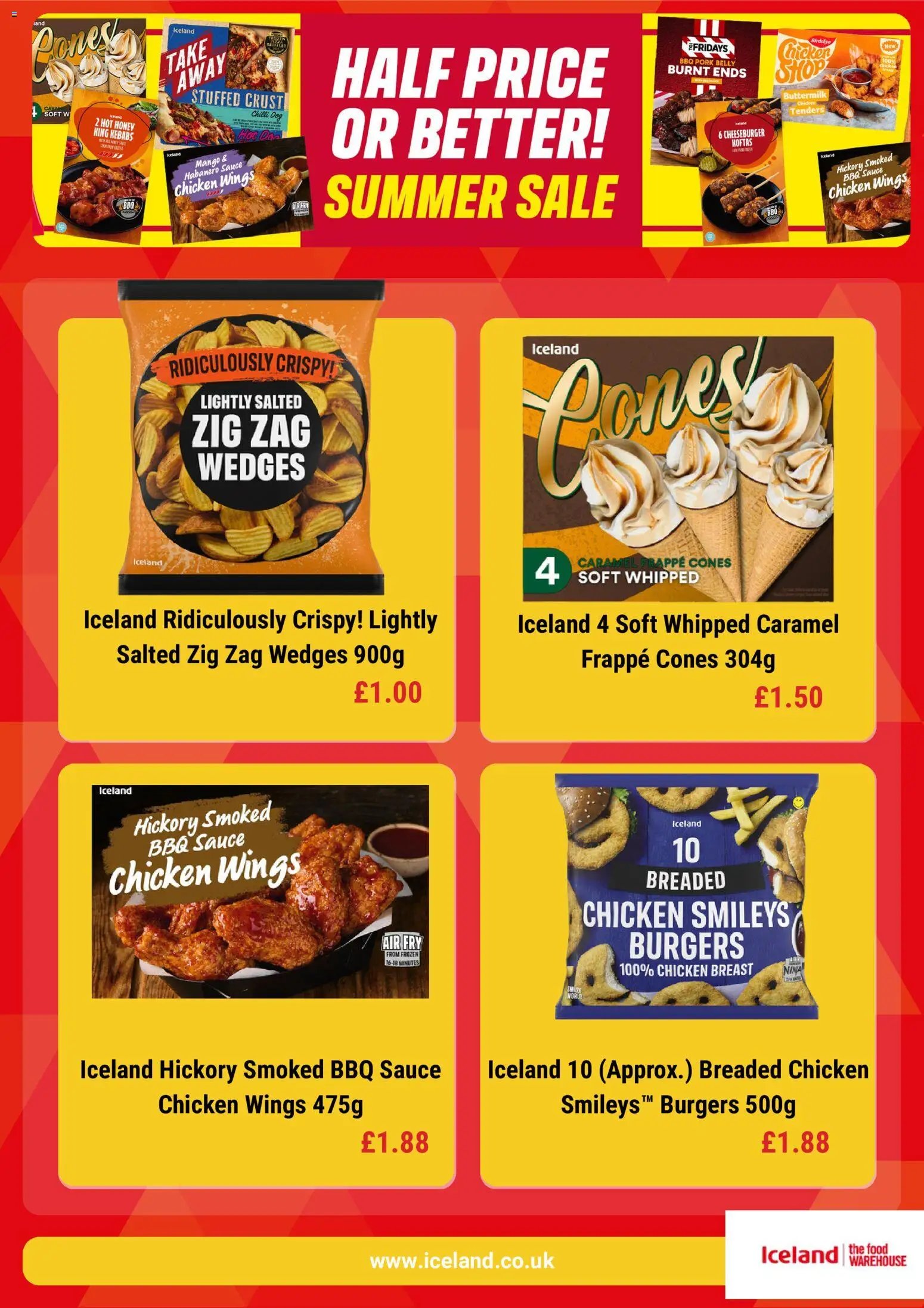 Iceland offer from 07/08/2026 Iceland - Summer sale