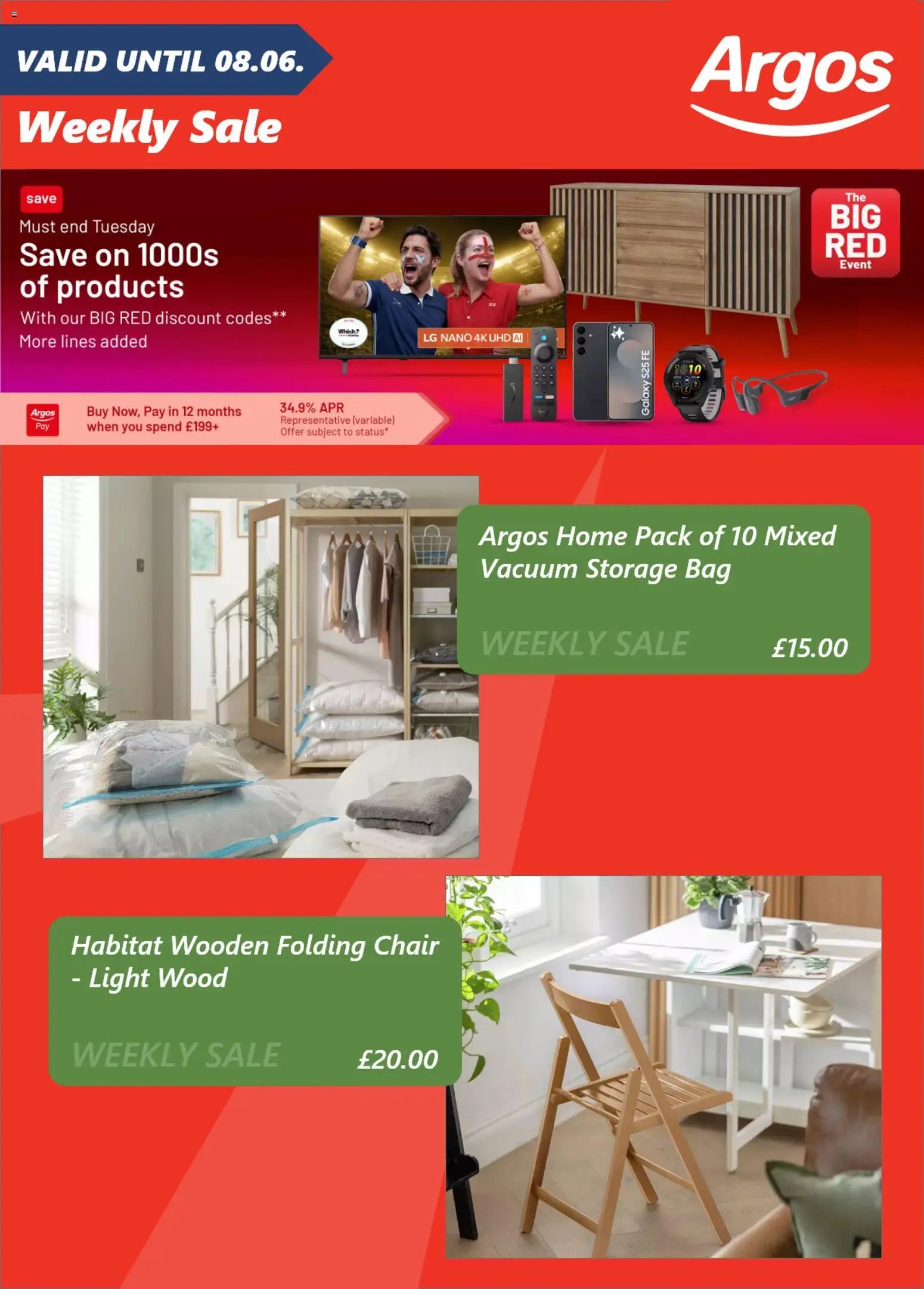 Argos offer from 02/06/2026 Argos catalogue