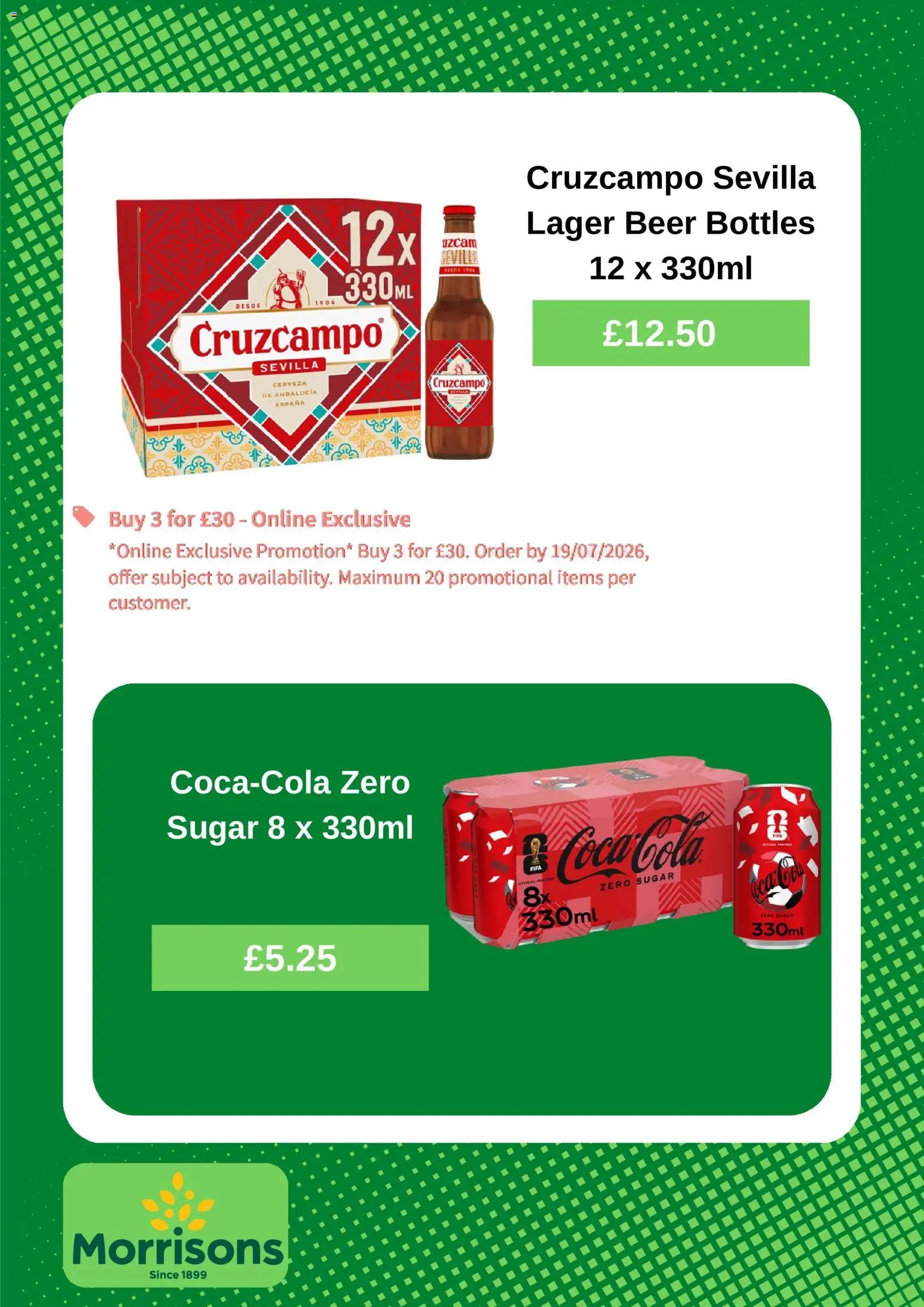 Morrisons offer from 29/06/2026 Weekly offers Morrisons