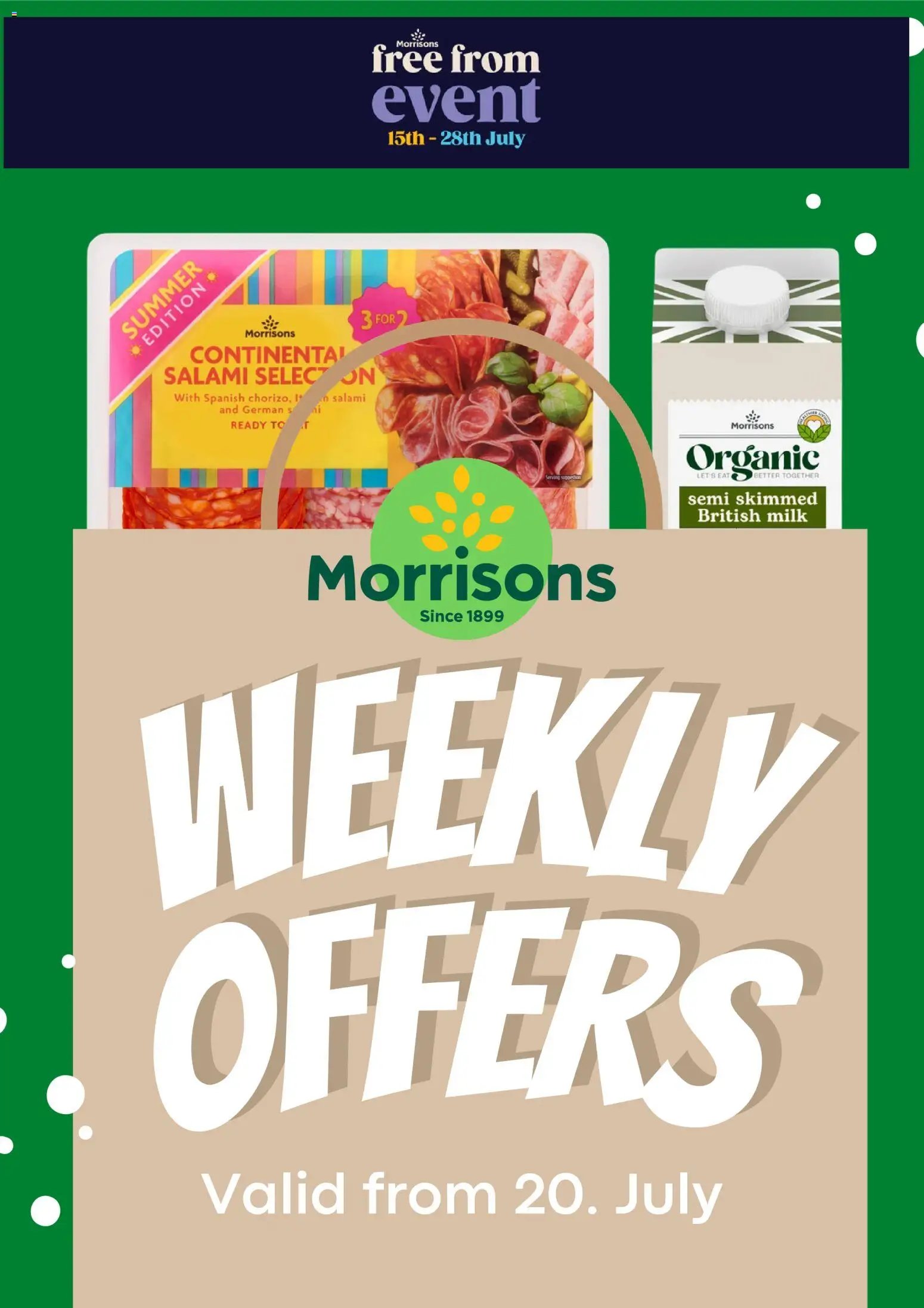 Morrisons offer from 20/07/2026 Weekly offers Morrisons
