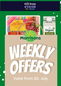Morrisons offer from 20/07/2026 Weekly offers Morrisons
