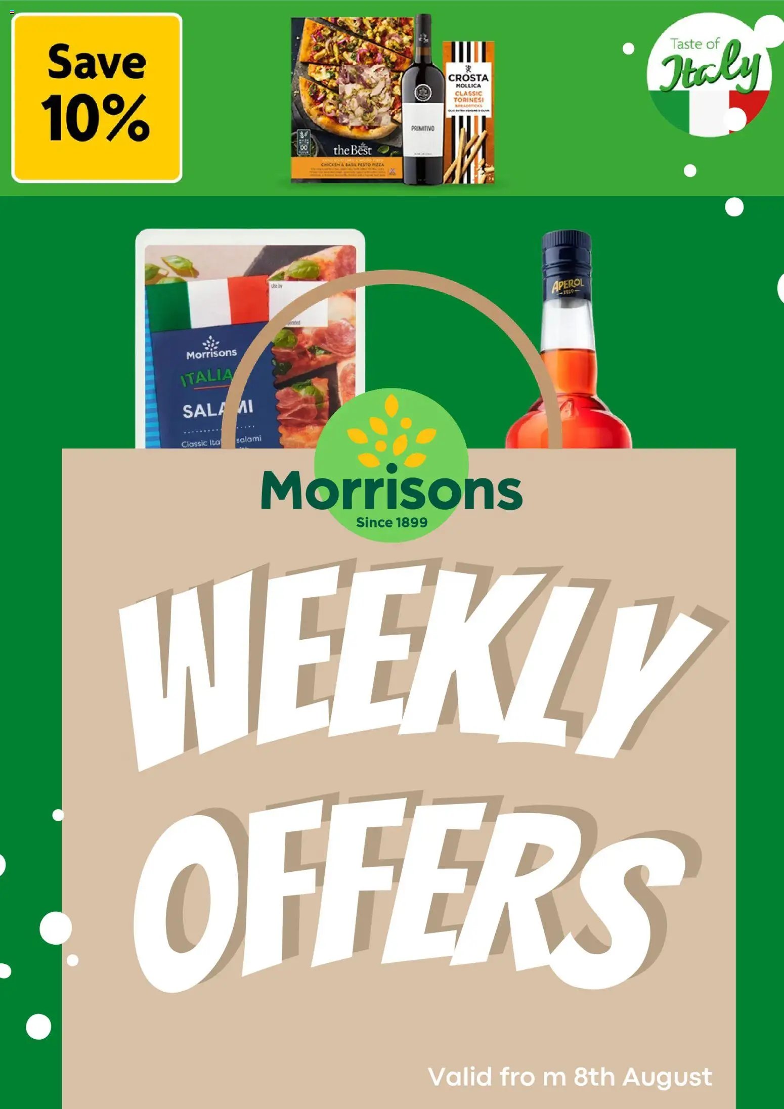 Morrisons offer from 10/08/2026 Weekly offers Morrisons