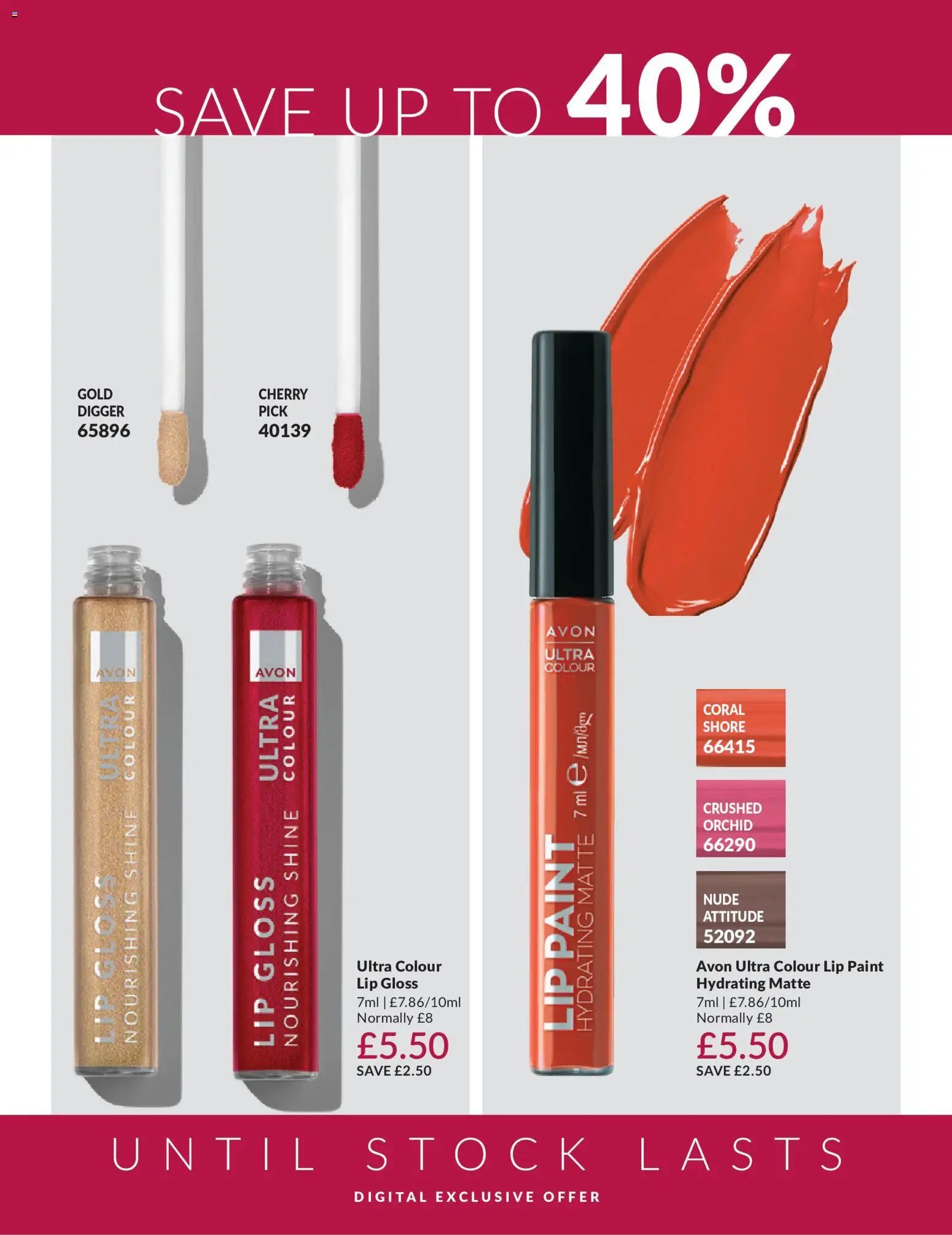 AVON offer from 01/06/2026 AVON - Offers