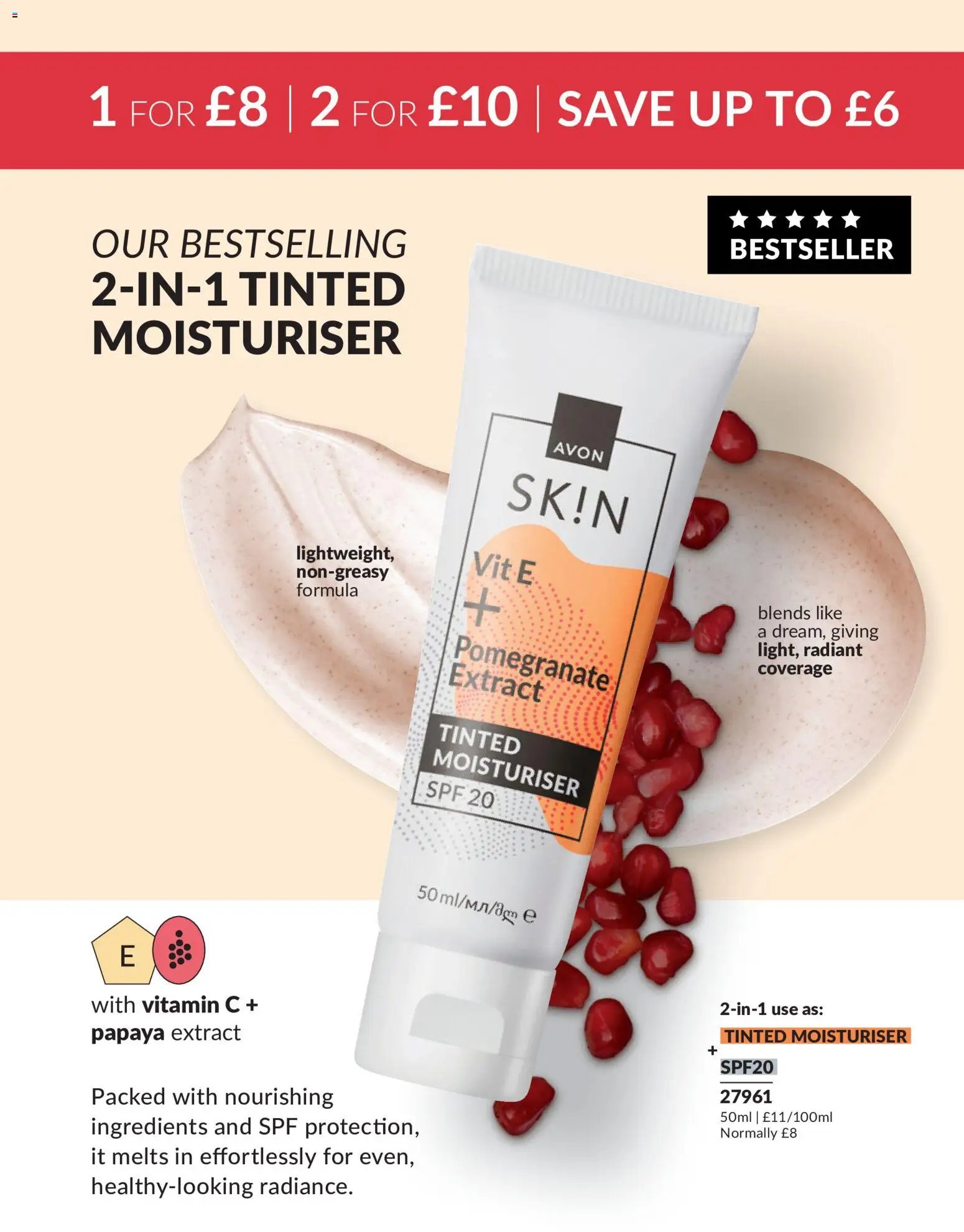 AVON offer from 01/06/2026 AVON - Offers