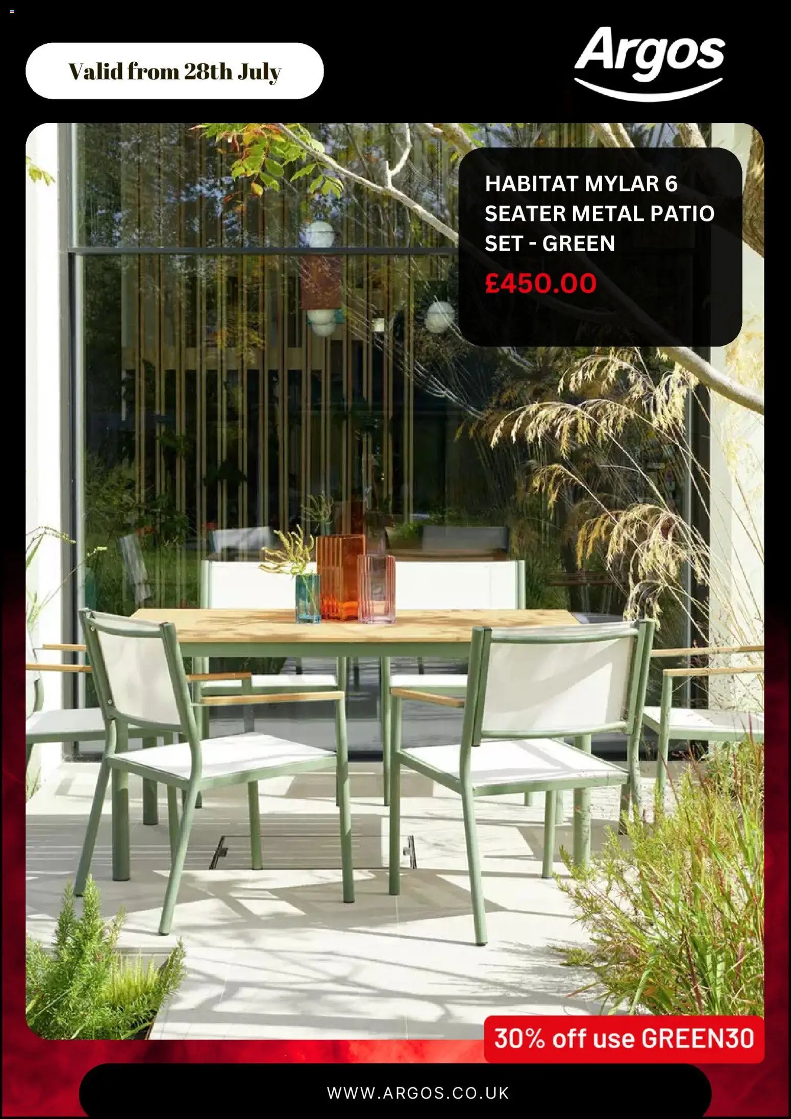 Argos offer from 28/07/2026 Argos catalogue