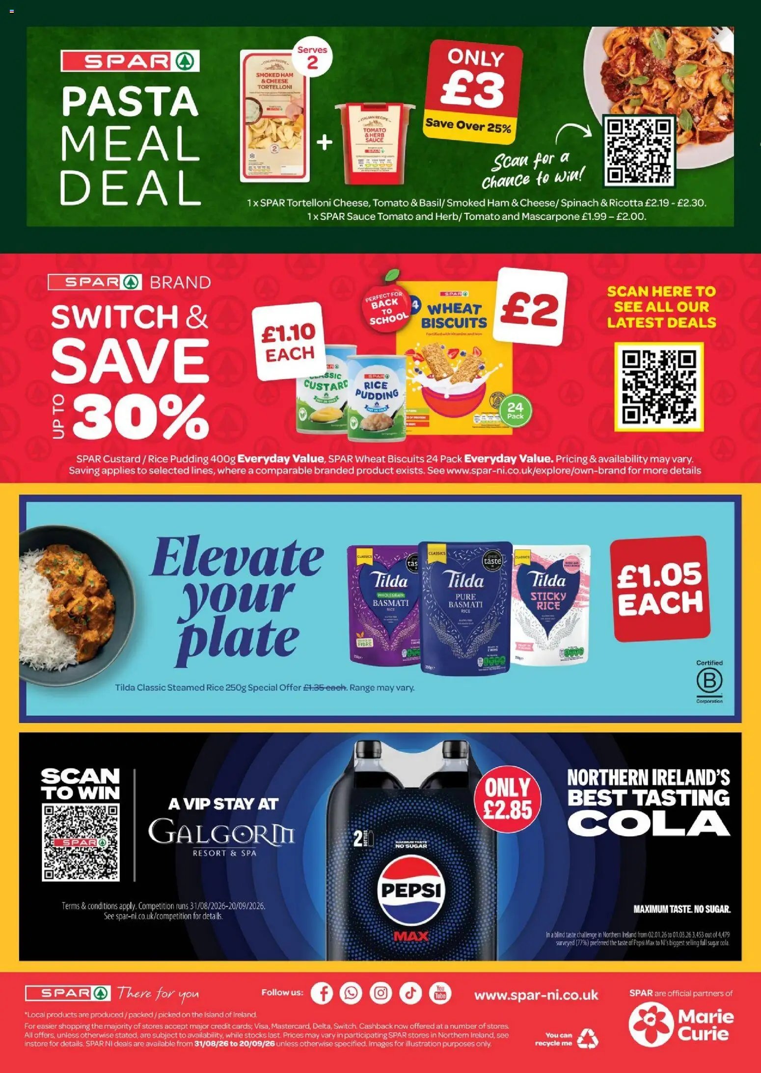Spar offer from 31/08/2026 Spar - Offers