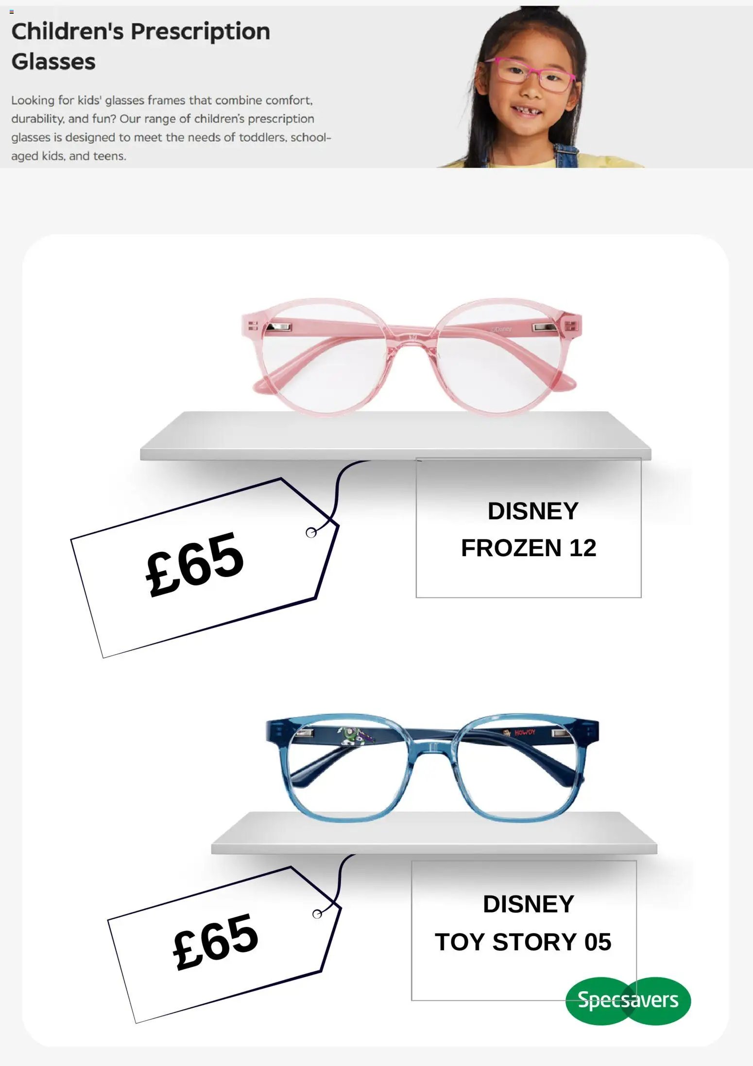 Specsavers offer from 07/07/2026 Specsavers - Offers