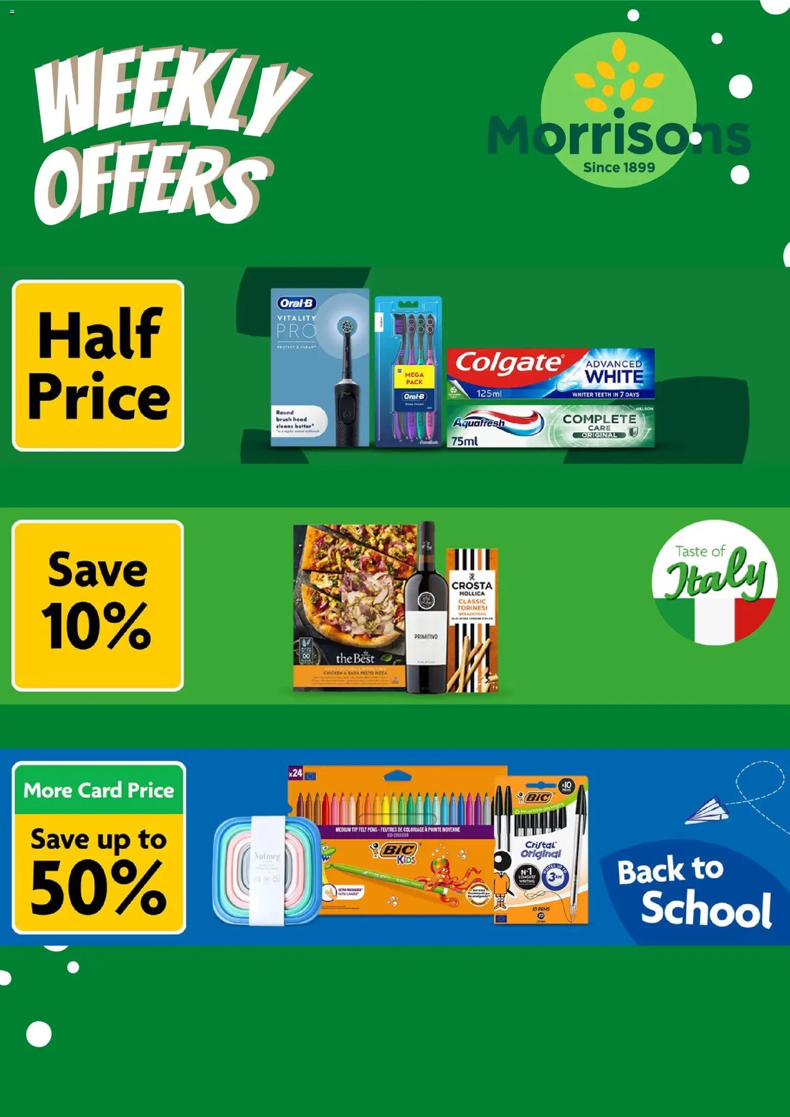 Morrisons offer from 17/08/2026 Weekly offers Morrisons
