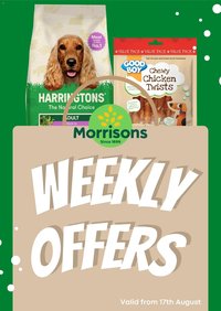 Morrisons offer from 17/08/2026 Weekly offers Morrisons