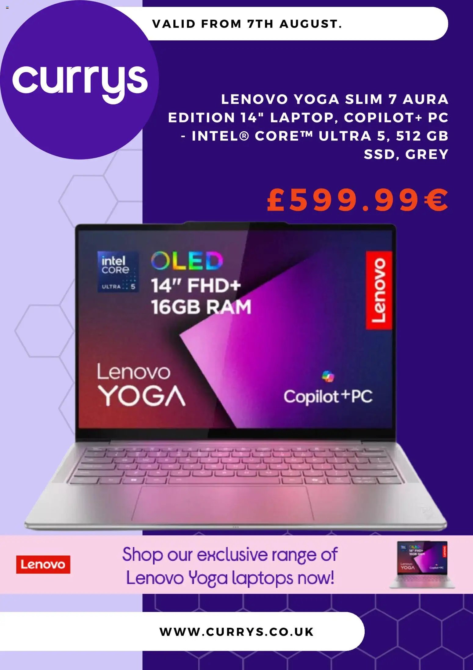 Currys PC World offer from 07/08/2026 Currys PC World - Offers