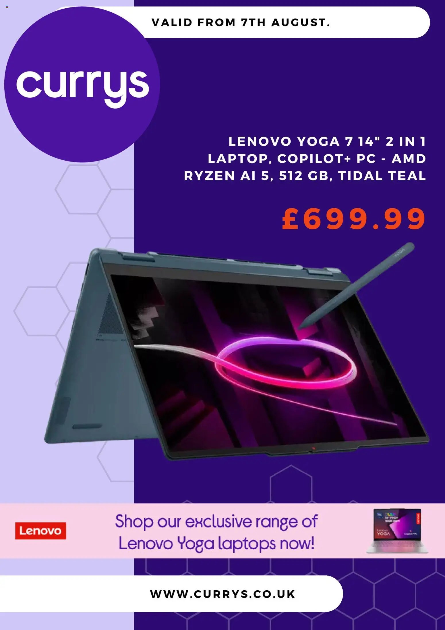 Currys PC World offer from 07/08/2026 Currys PC World - Offers
