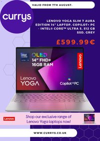 Currys PC World offer from 07/08/2026 Currys PC World - Offers