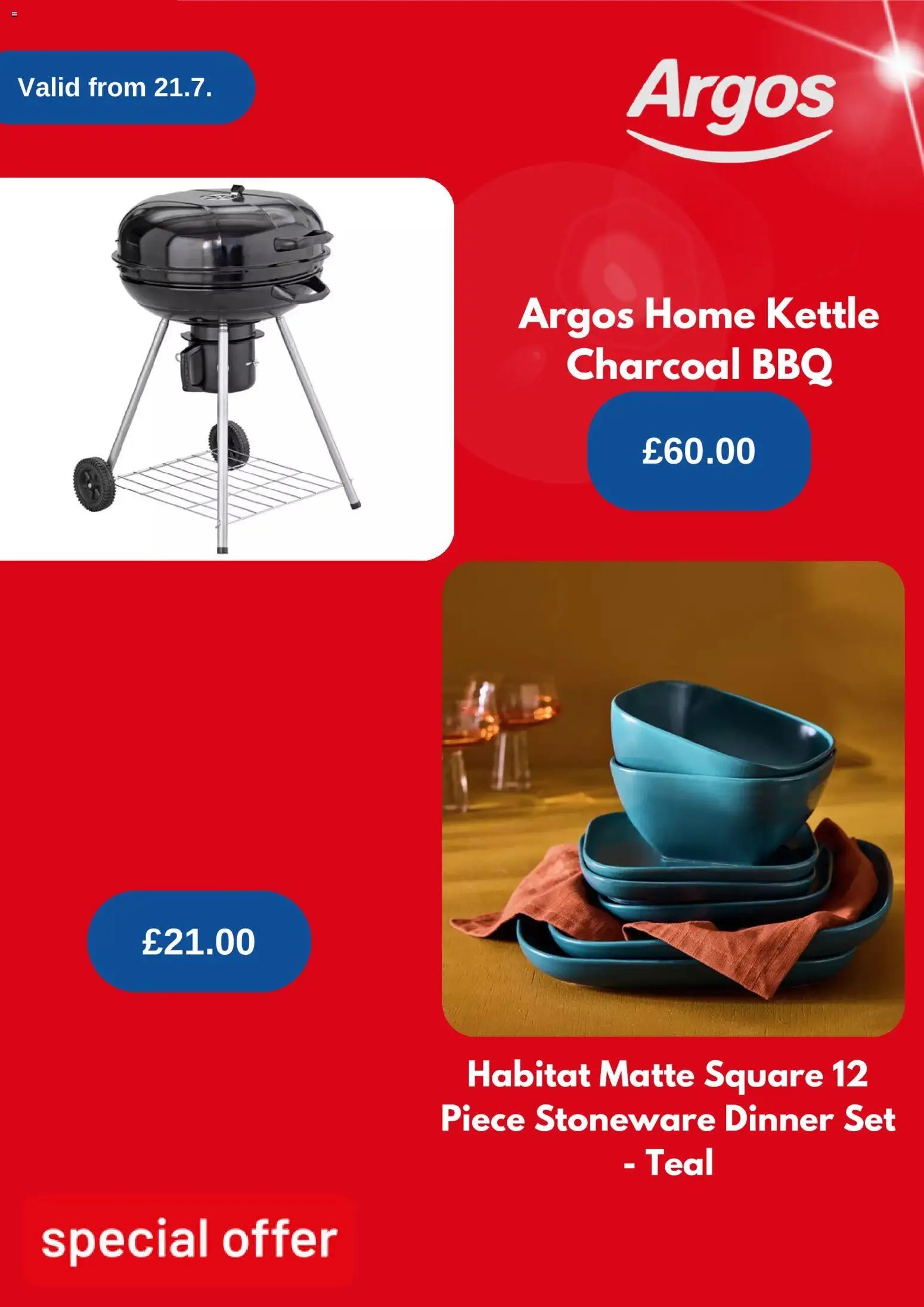 Argos offer from 21/07/2026 Argos catalogue