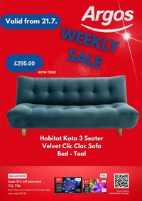 Argos offer from 21/07/2026 Argos catalogue