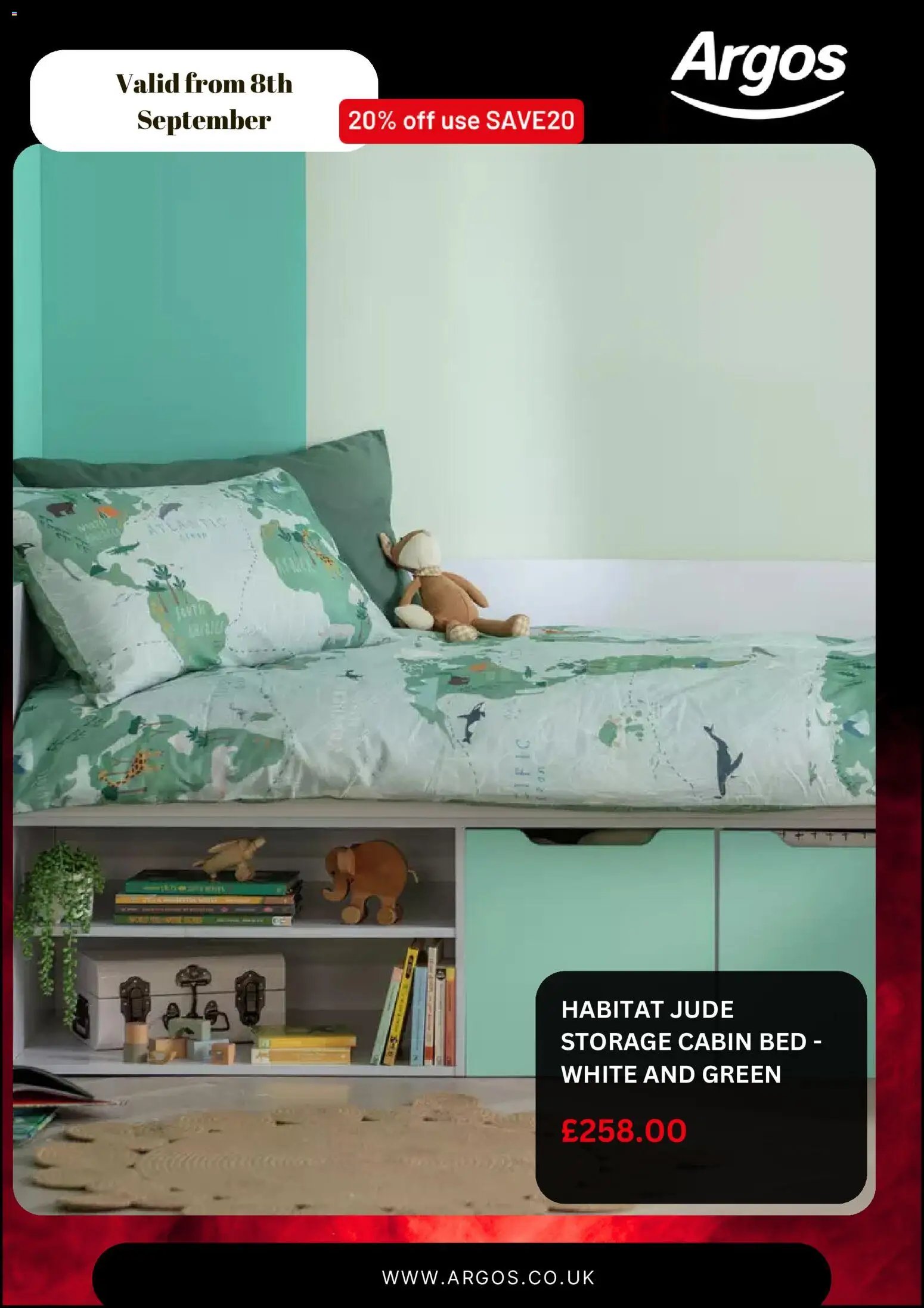 Argos offer from 08/09/2026 Argos catalogue